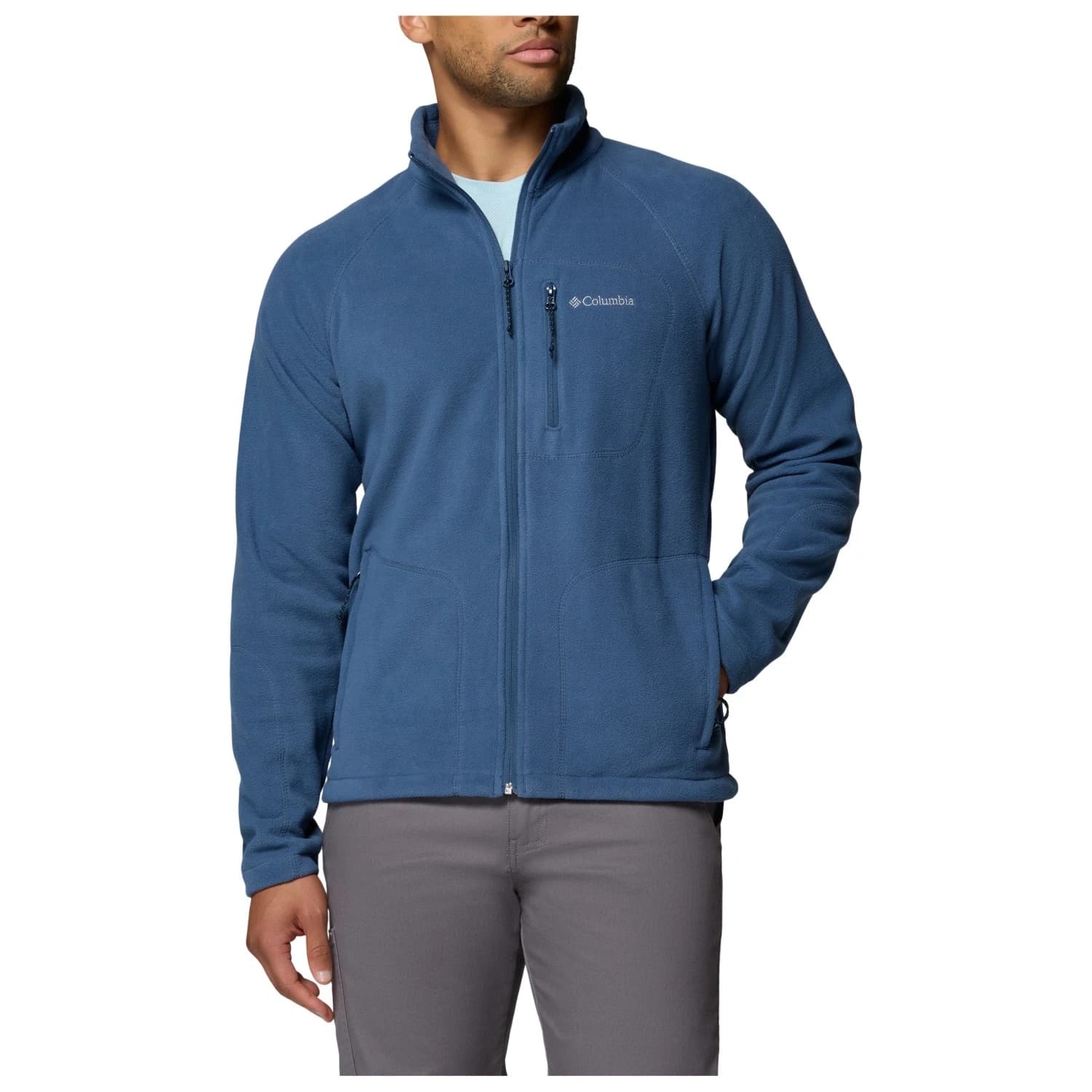 Мъжко поларено яке Columbia Fast Trek II Full Zip Fleece Fleece jacket - Dark Mountain