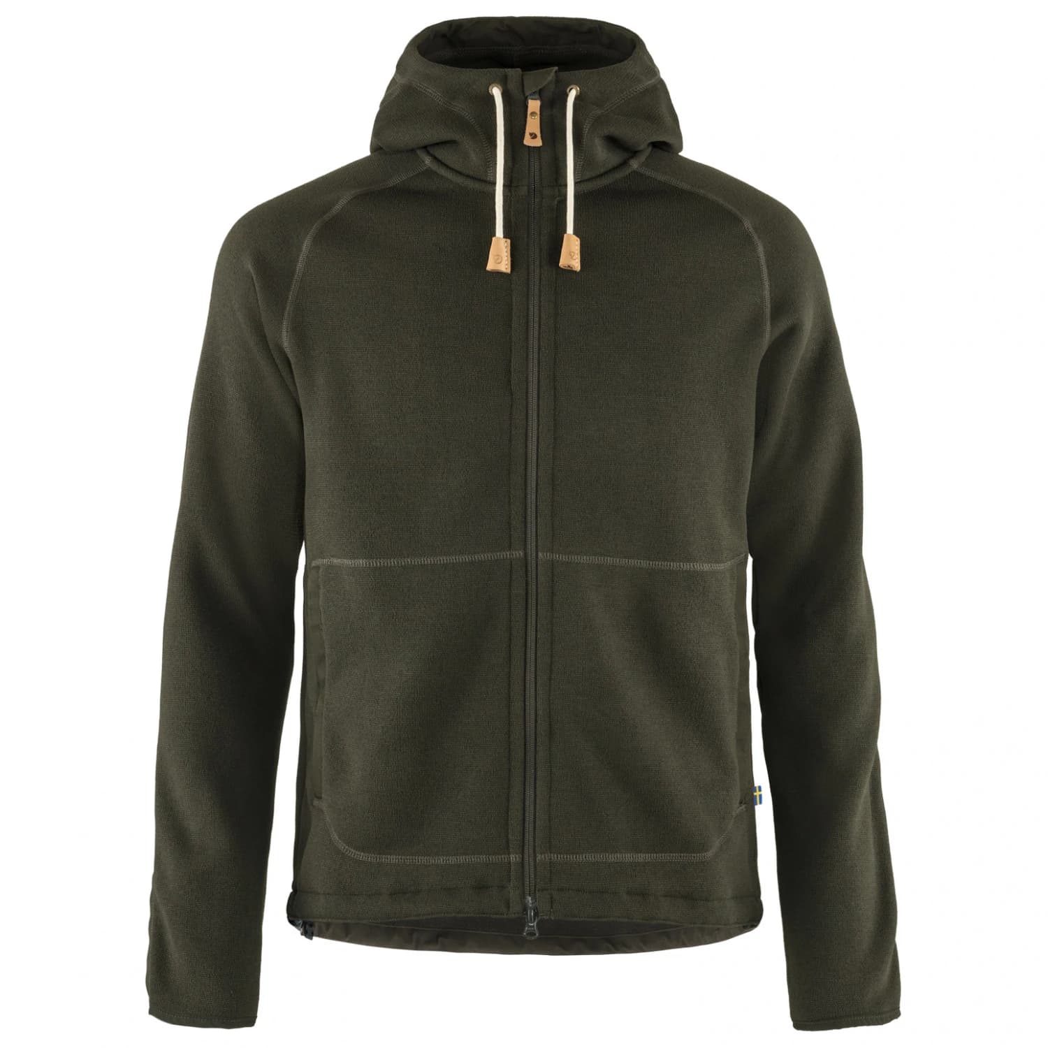 Мъжко поларено яке Fjällräven Övik Fleece Hoodie Fleece jacket - Deep Forest