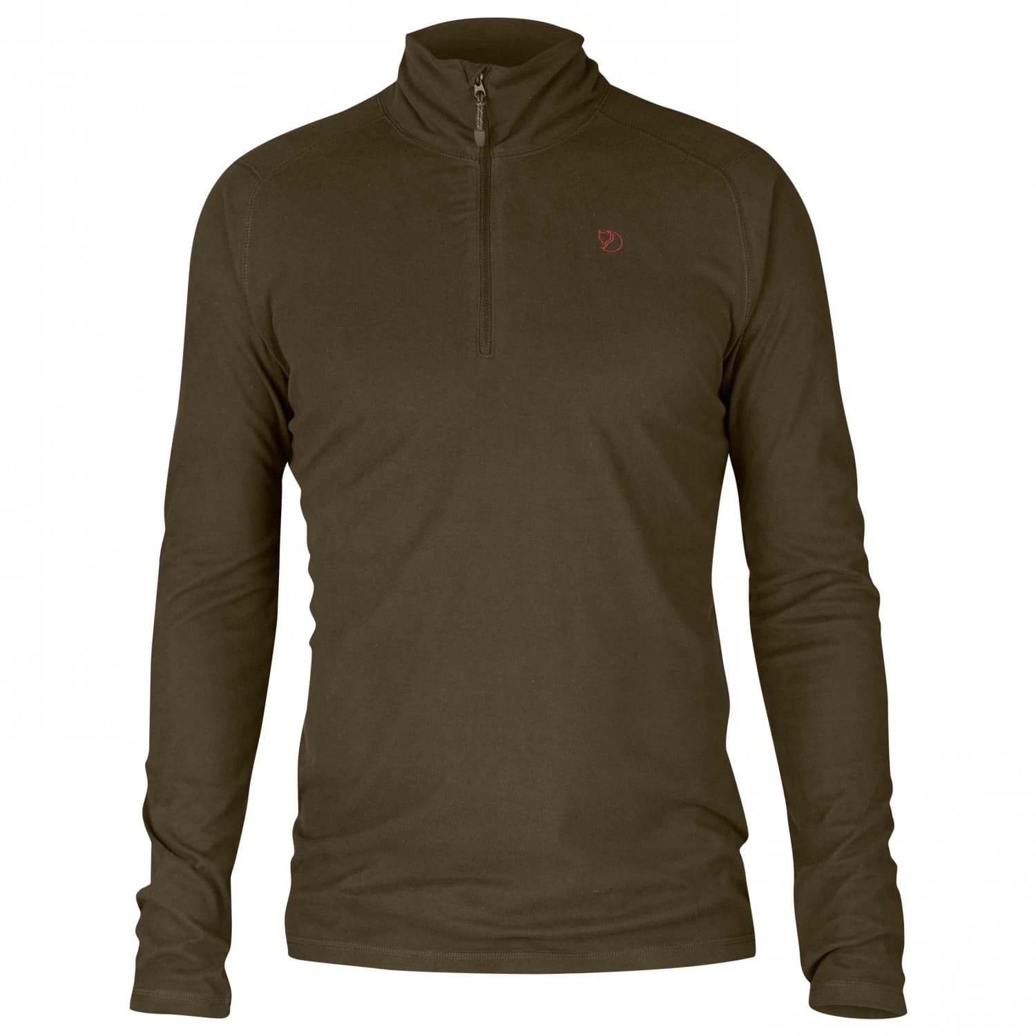 Мъжки поларен пуловер Fjällräven Pine Half Zip Fleece jumper - Dark Olive
