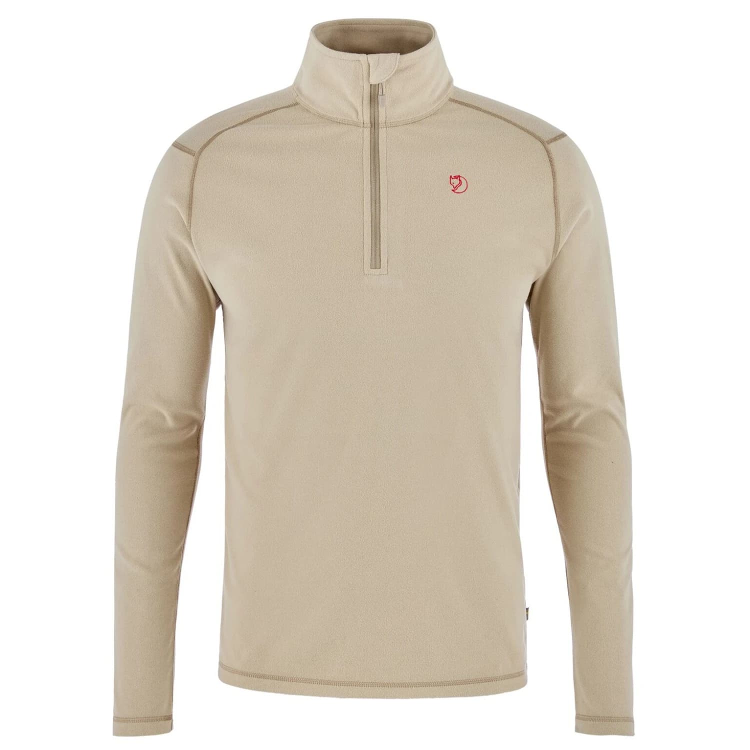 Мъжки поларен пуловер Fjällräven Pine Half Zip Fleece jumper - Fossil