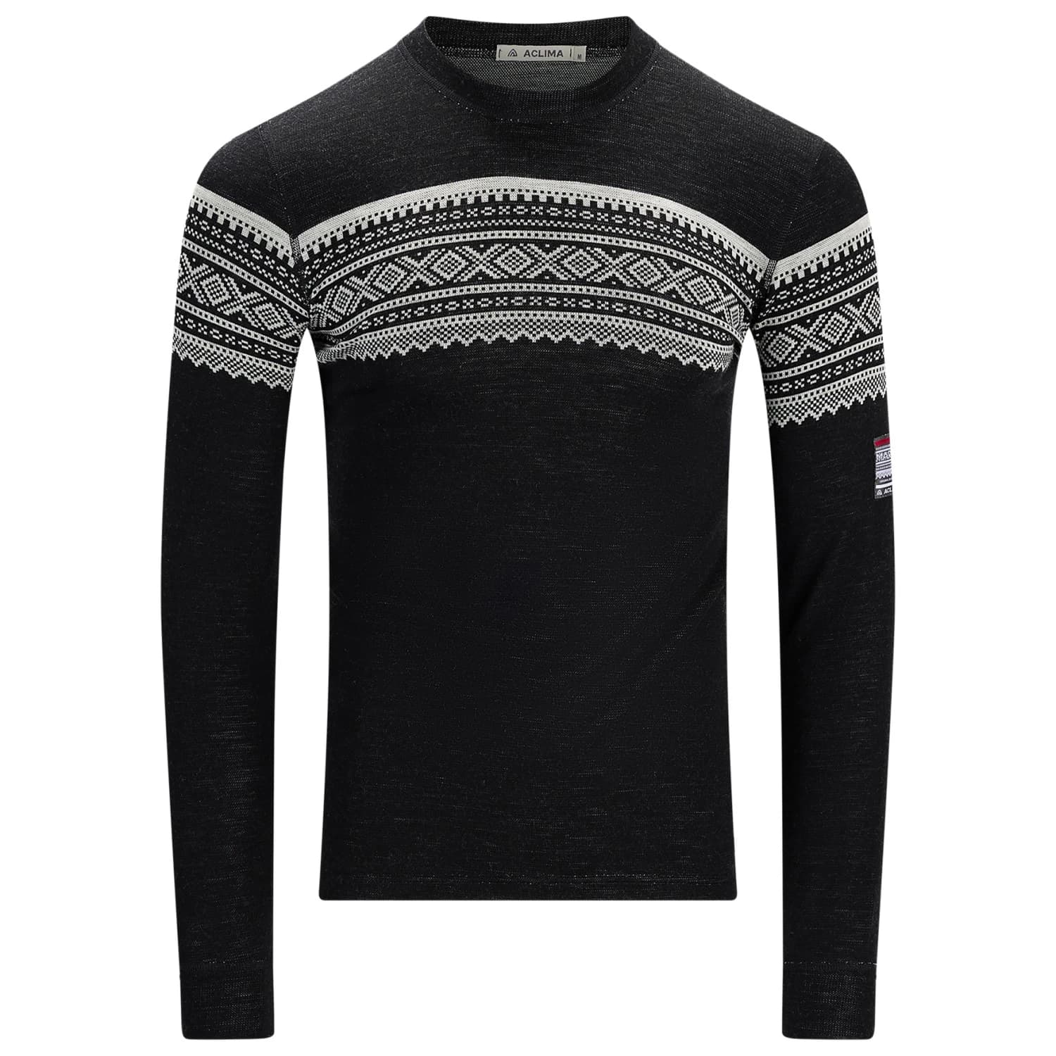 Мъжки вълнен пуловер Aclima DE Marius Crew Neck Merino jumper - Ravnås