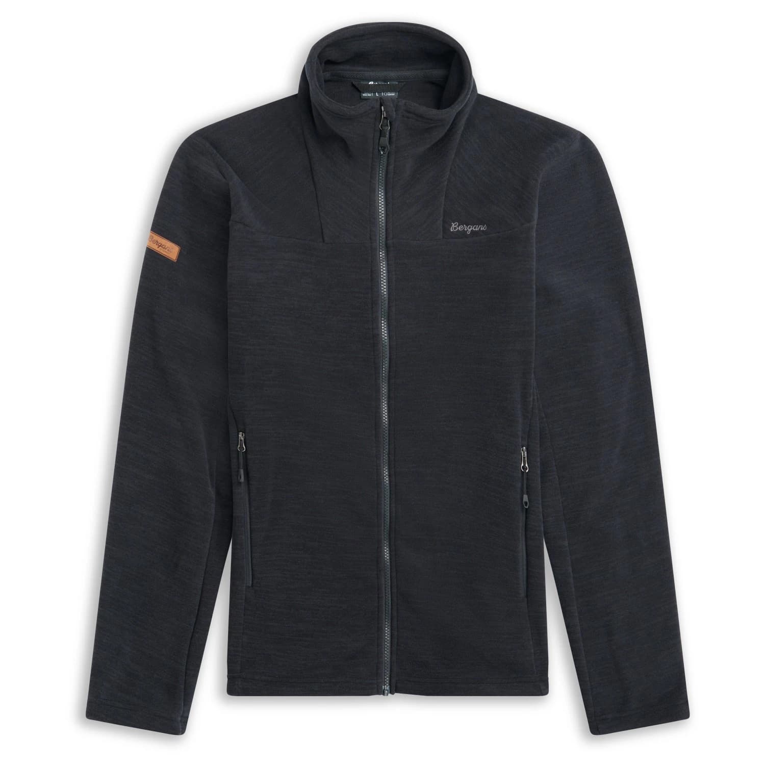 Мъжко поларено яке Bergans Hareid Fleece Jacket - Black