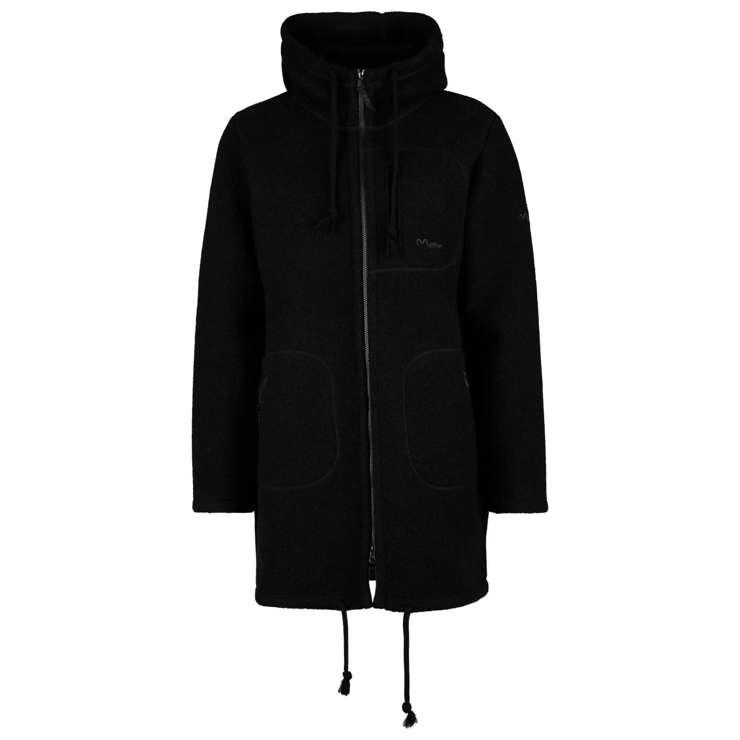 Мъжко вълнено яке Mufflon Patrick Wool parka - Black