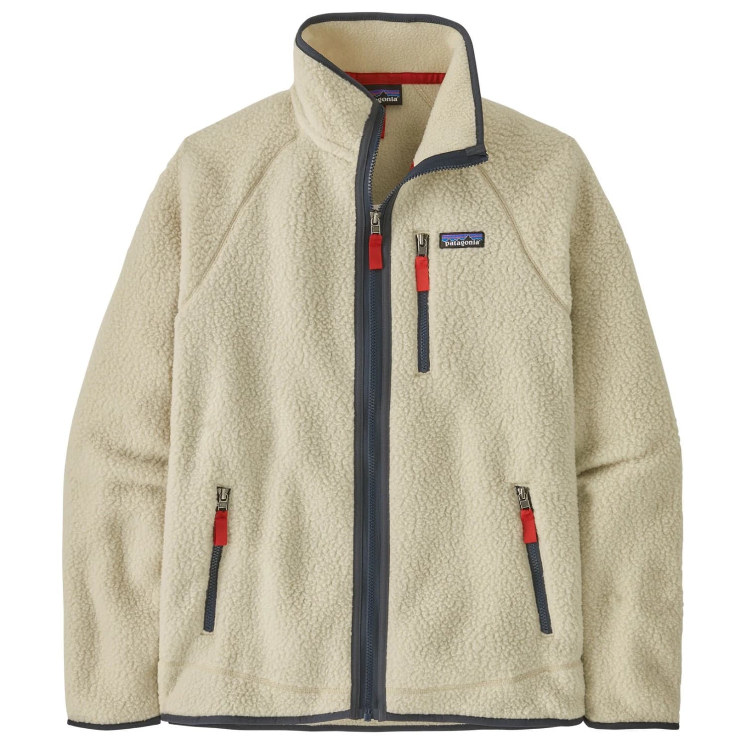 Мъжко поларено яке Patagonia Retro Pile Jacket Fleece jacket - Pelican / Smolder Blue