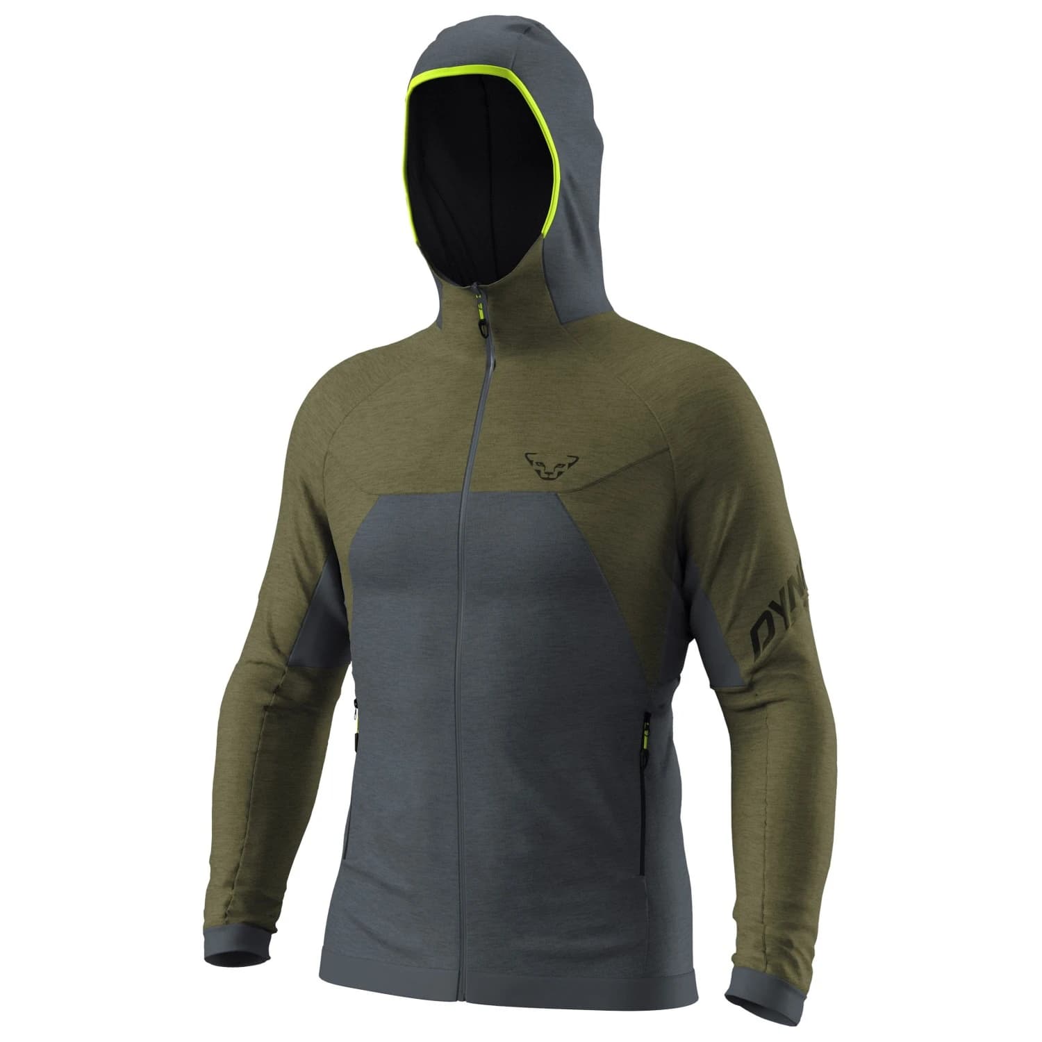Вълнено яке Dynafit Tour Wool Thermal Hoody Wool jacket - Military Green