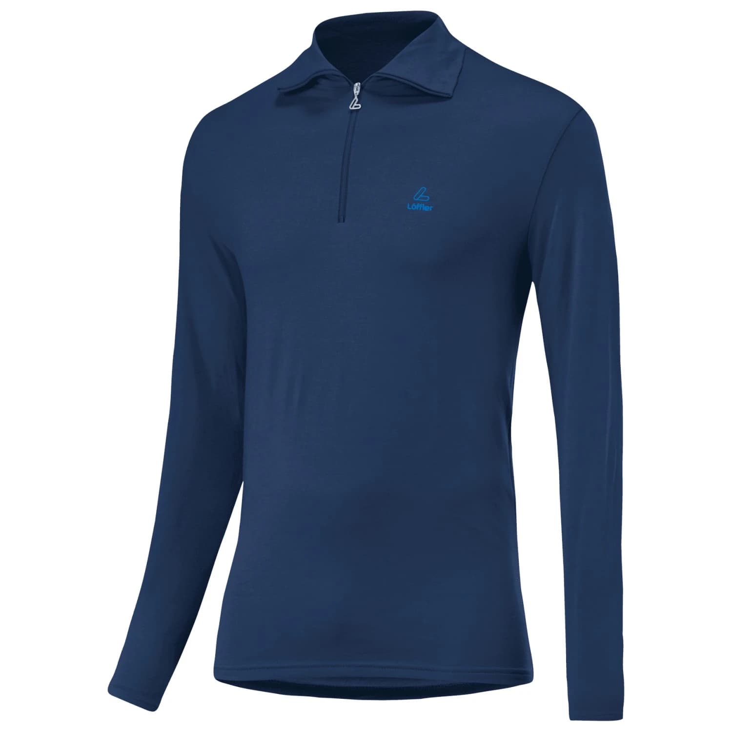 Поларен пуловер Löffler Midlayer Evo Turtle Transtex Fleece jumper - Dark Blue