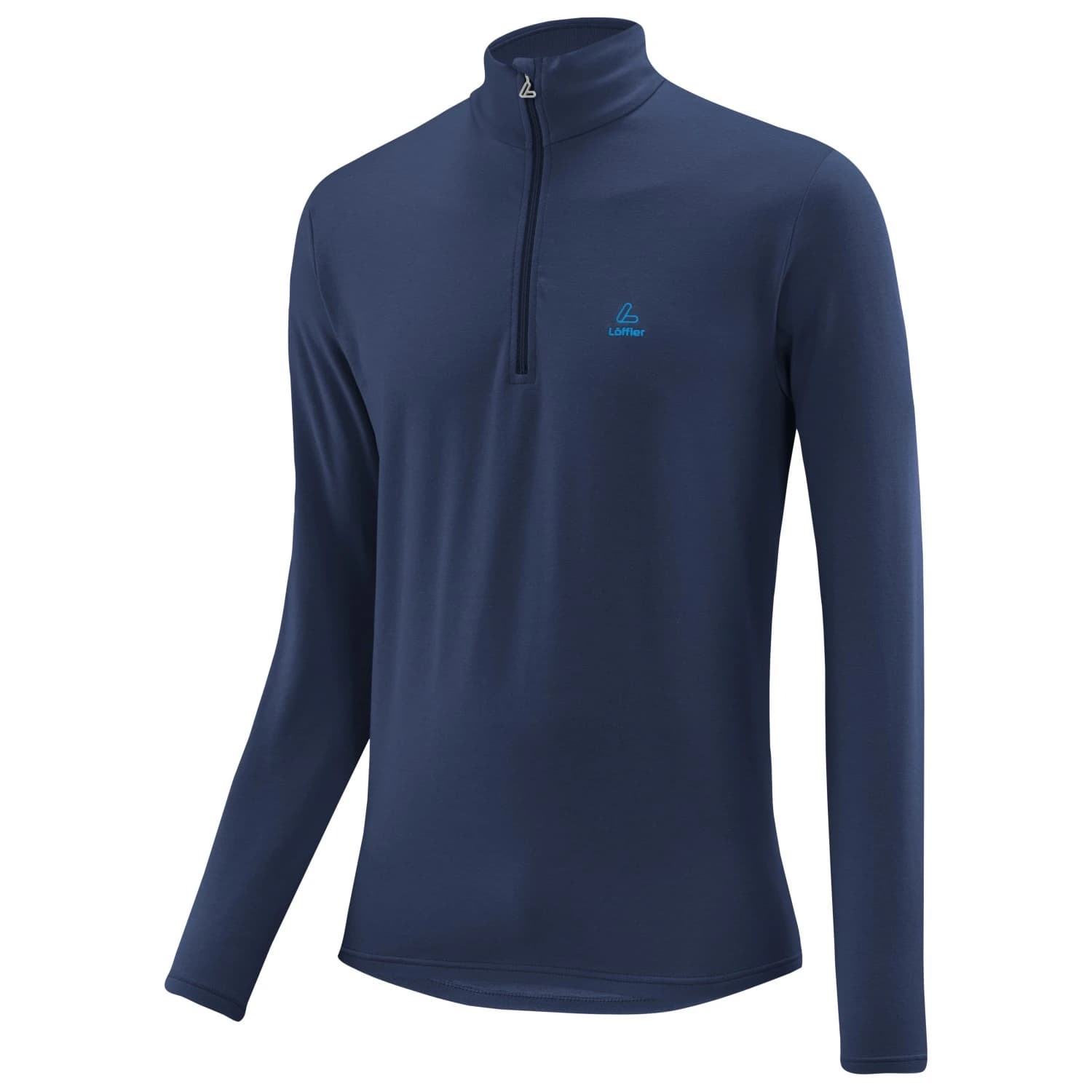 Мъжки поларен пуловер Löffler Midlayer Transtex Fleece jumper - Dark Blue