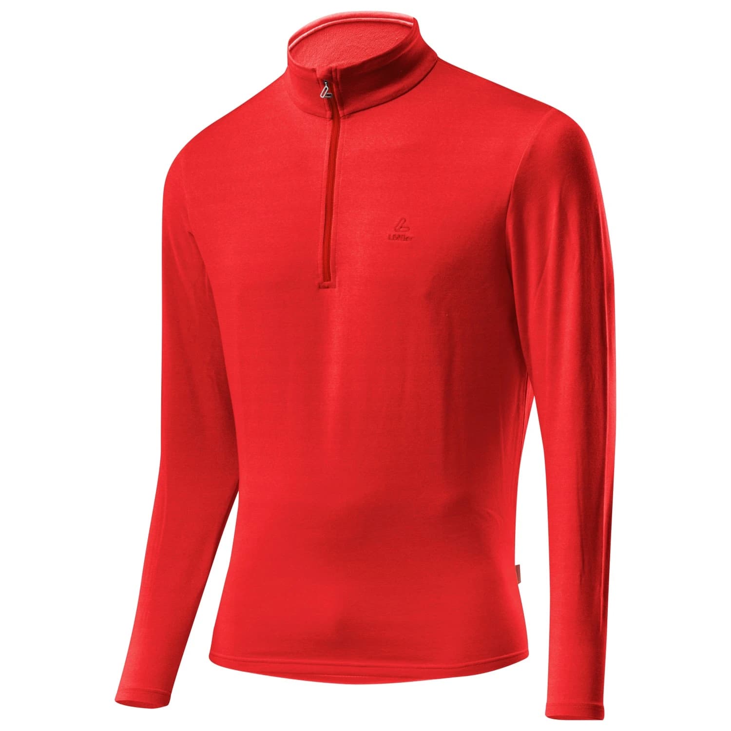 Мъжки поларен пуловер Löffler Midlayer Transtex Fleece jumper - Red