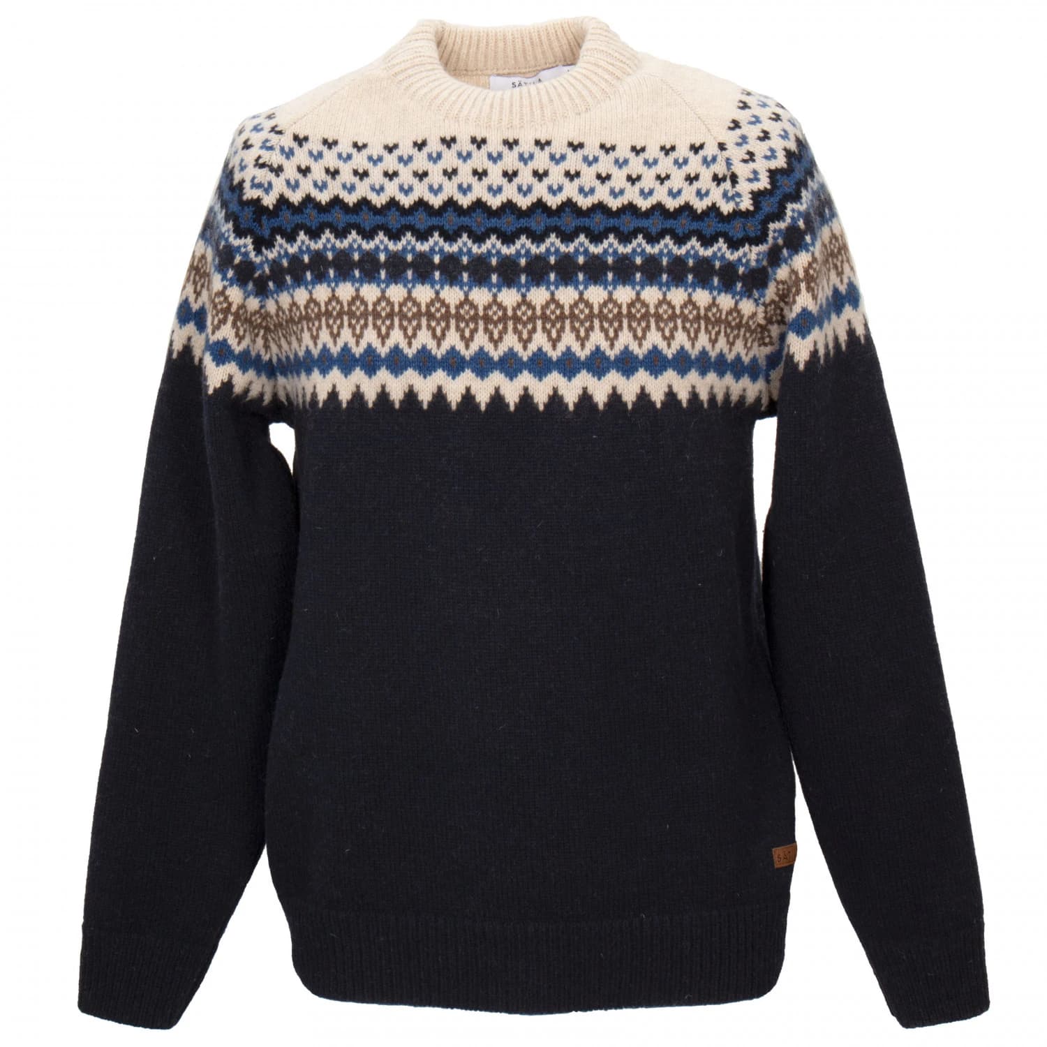 Мъжки вълнен пуловер Sätila Sarek Sweater Wool jumper - Navy