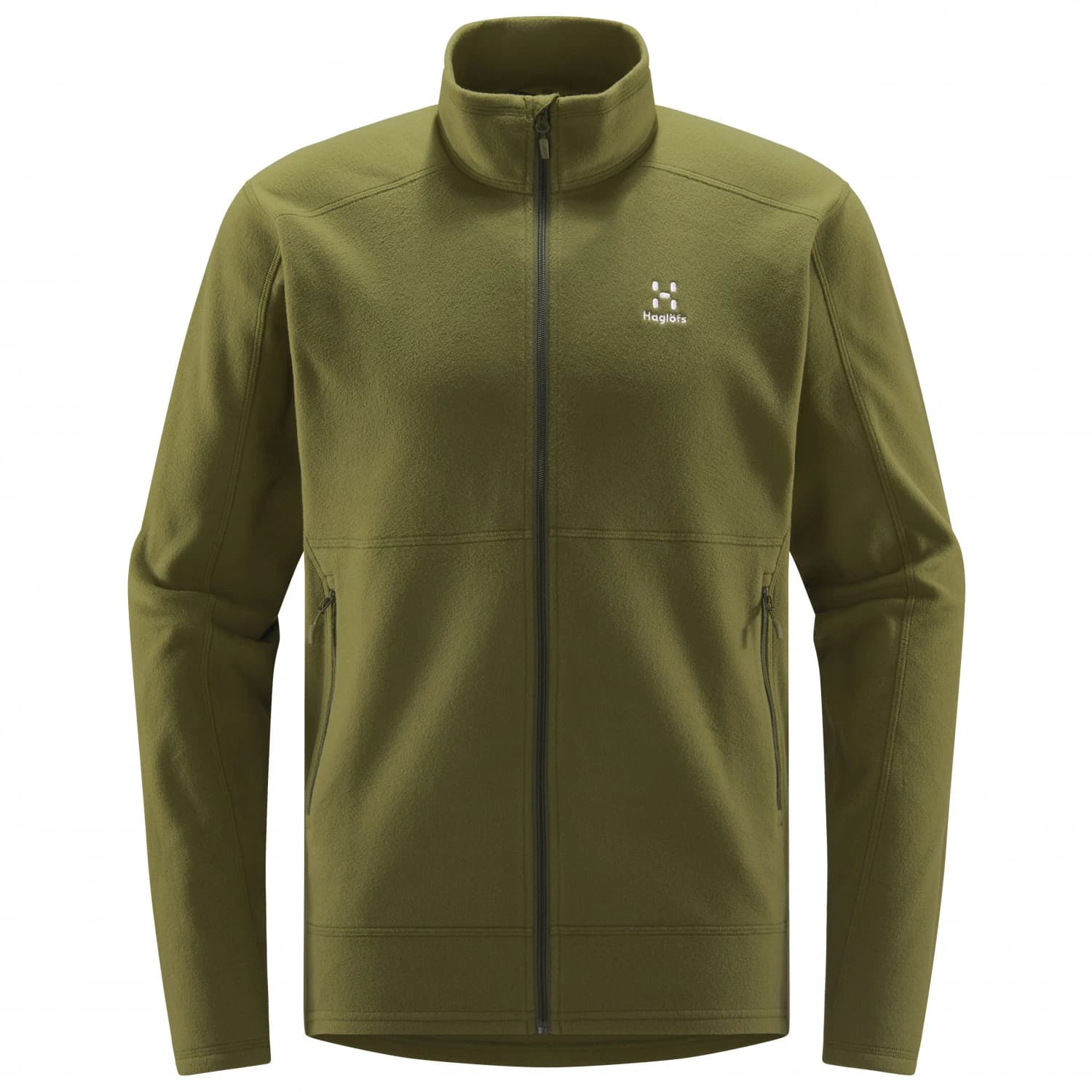 Мъжко поларено яке Haglöfs Buteo Mid Jacket Fleece jacket - Olive Green