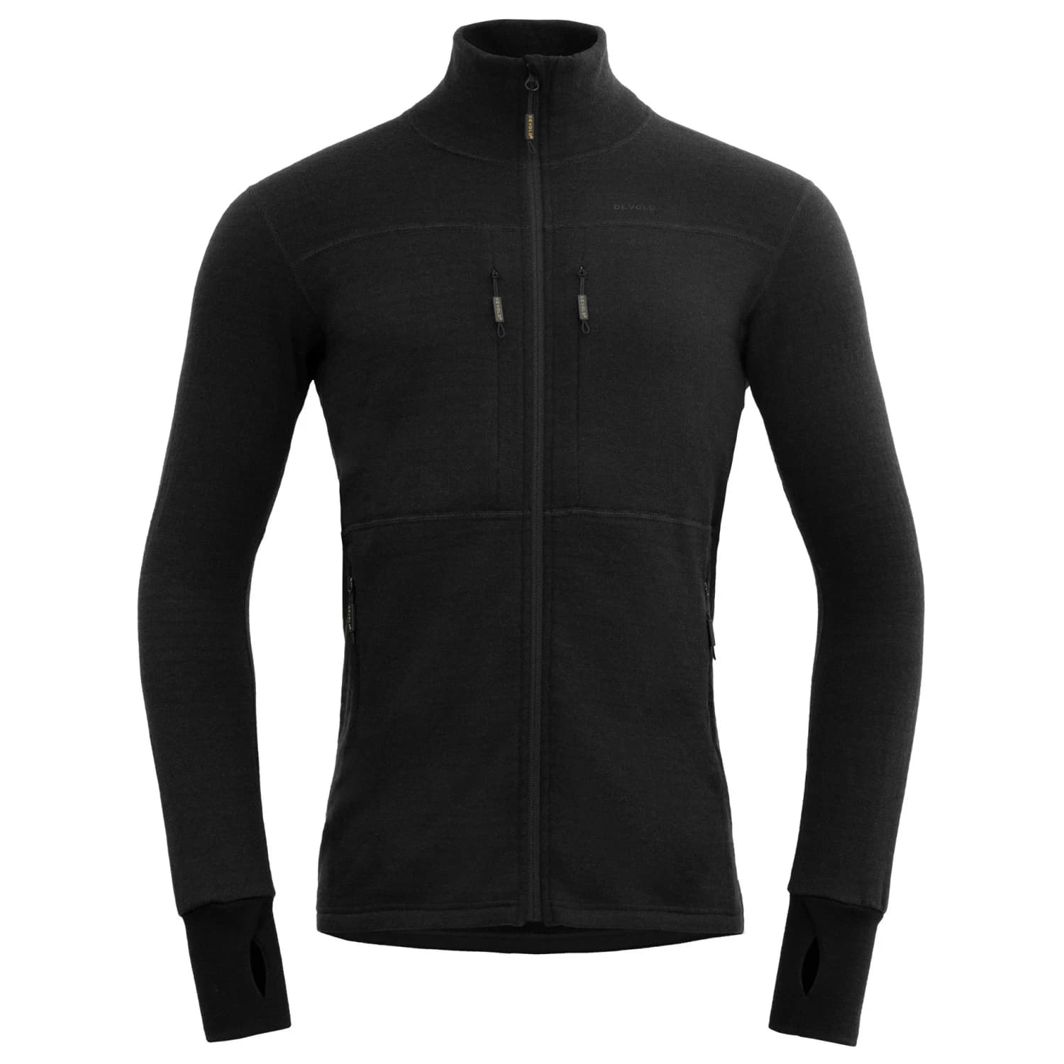 Вълнено яке Devold Egga Grid Merino Jacket Merino jacket - Caviar