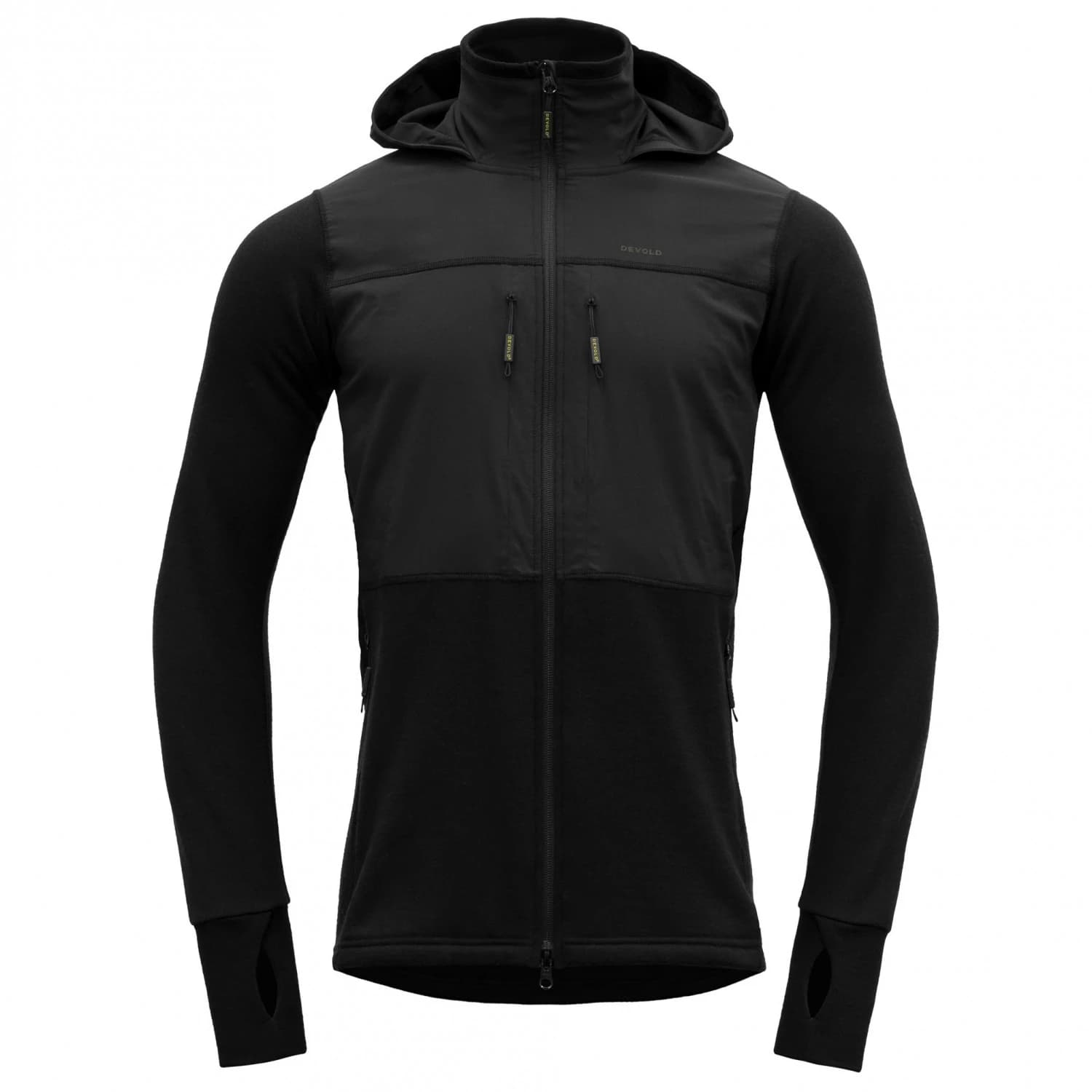 Вълнено яке Devold Herøy Hybrid Merino Jacket Merino jacket - Caviar
