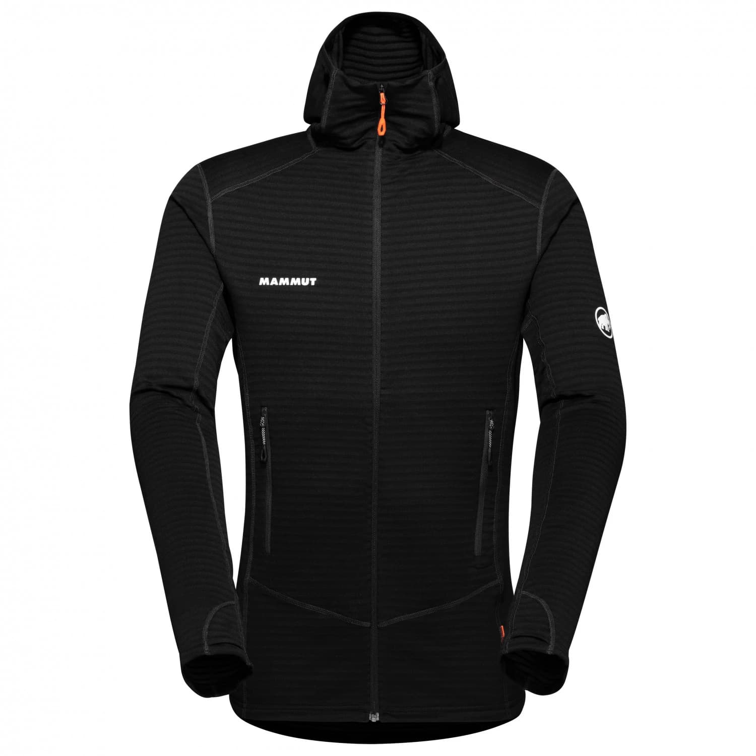 Мъжко поларено яке Mammut Taiss Light Midlayer Hooded Jacket Fleece jacket - Black