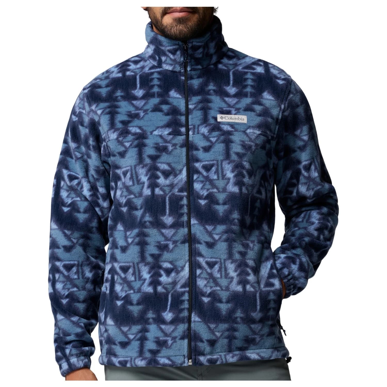 Мъжко поларено яке Columbia Steens Mountain Printed Jacket Fleece jacket - Collegiate Navy / Sketchup