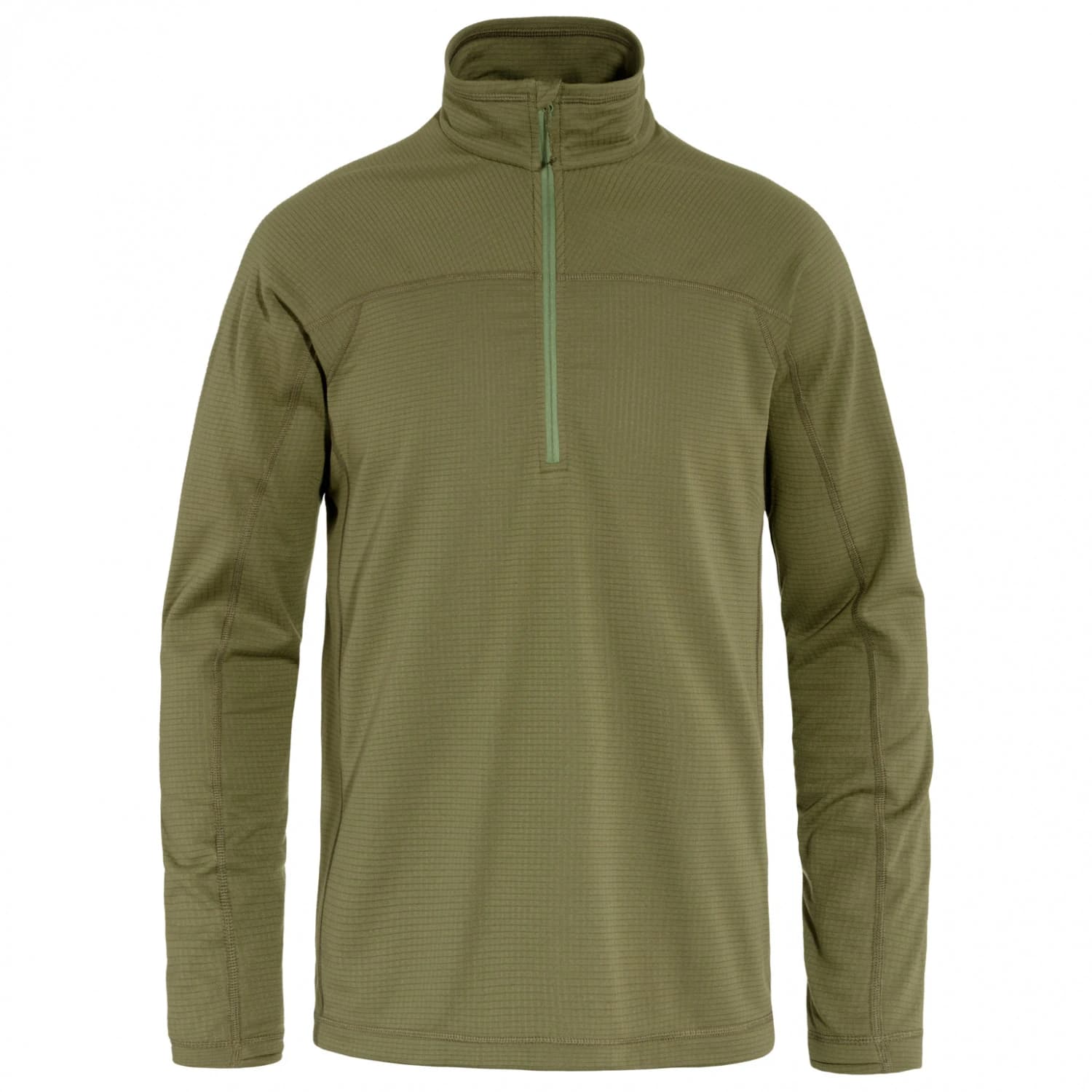 Мъжки поларен пуловер Fjällräven Abisko Lite Fleece Half Zip Fleece jumper - Green