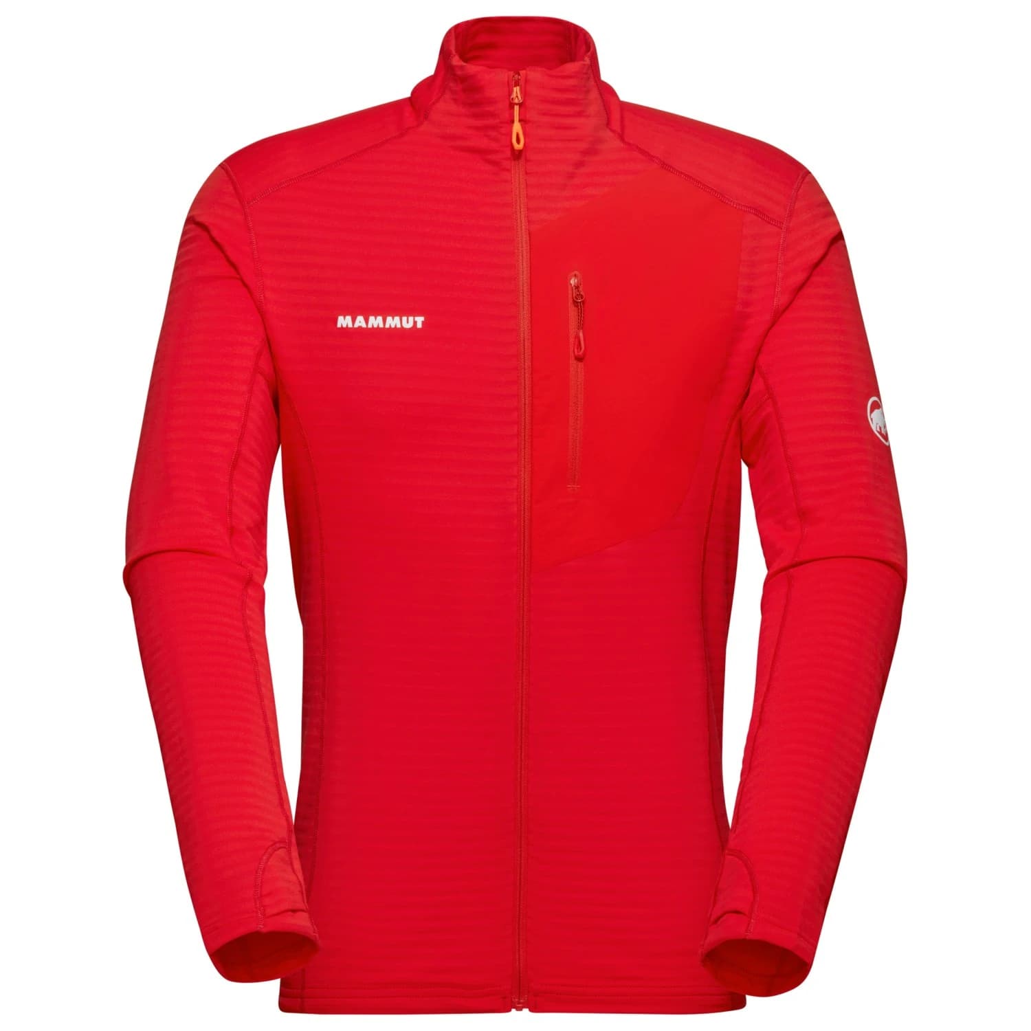 Мъжко поларено яке Mammut Taiss Light ML Jacket Fleece jacket - Mammut Red