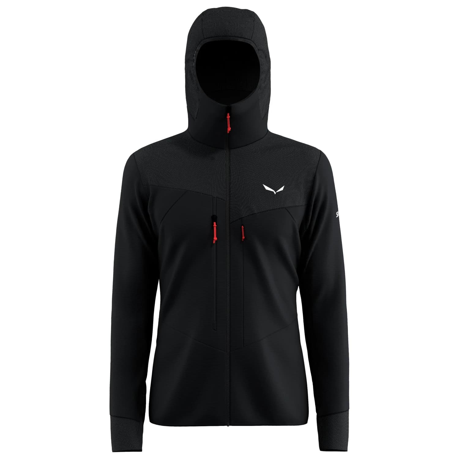 Мъжко поларено яке Salewa Agner PolarLite Hooded Jacket Fleece jacket - Black Out