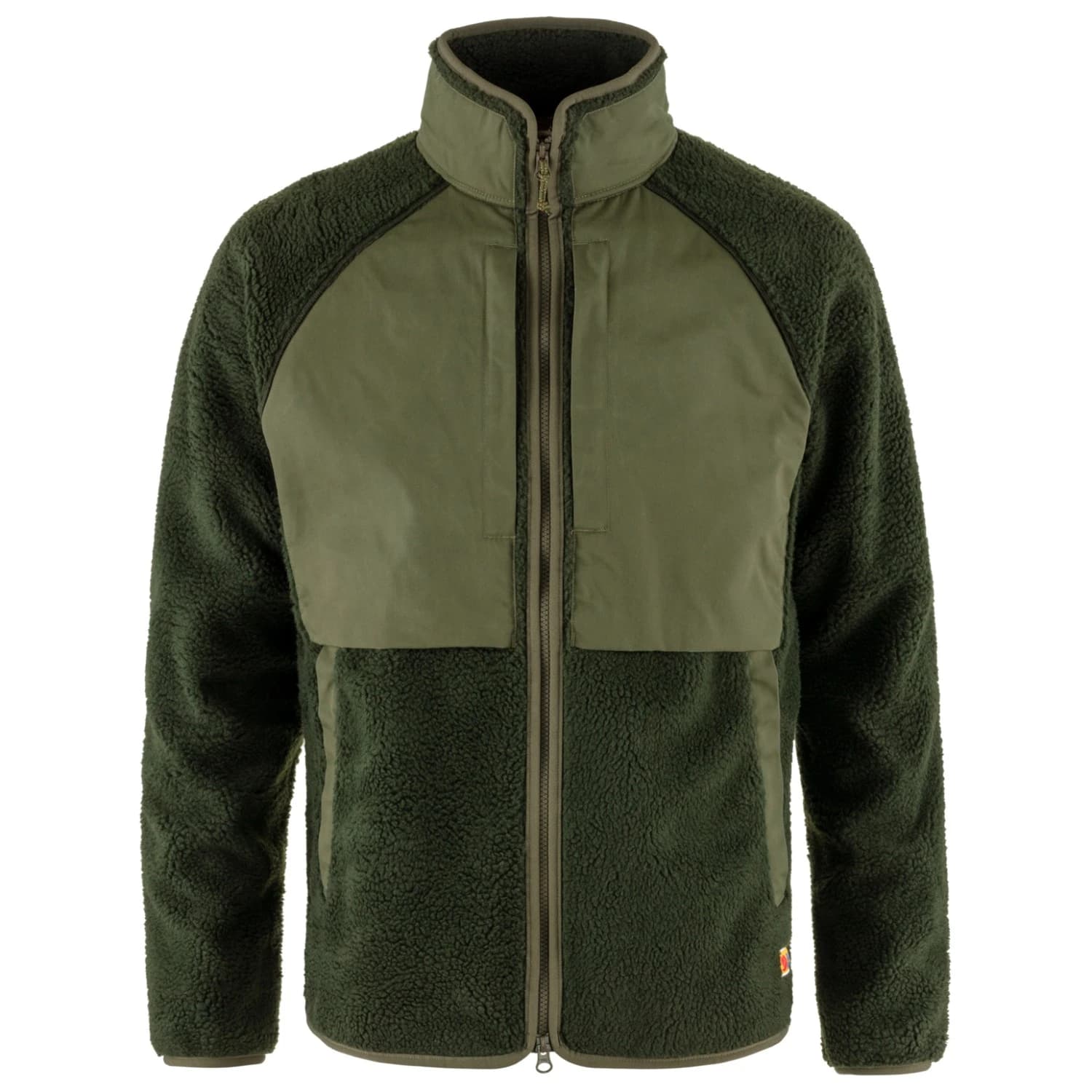 Мъжко ежедневно яке Fjällräven Vardag Pile Jacket Fleece jacket - Deep Forest / Laurel Green