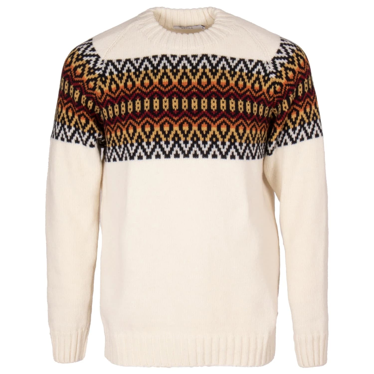 Мъжки вълнен пуловер Sätila Original Sweater Wool jumper - Off White