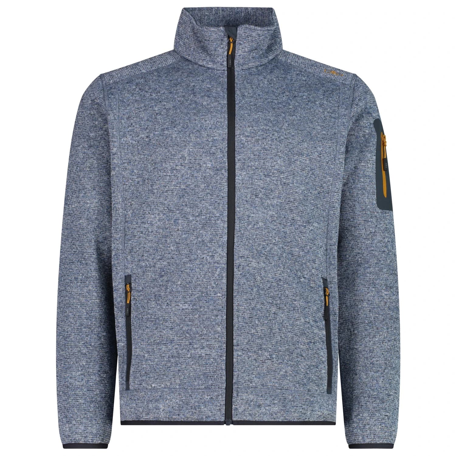 Мъжко поларено яке CMP Jacket Jacquard Knitted 3H60747N Fleece jacket - Avio / Antracite