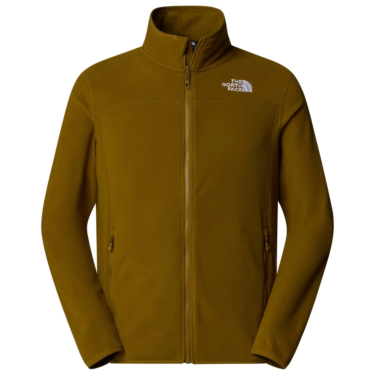 Мъжко поларено яке The north face 100 Glacier Full Zip Fleece jacket - Moss Green