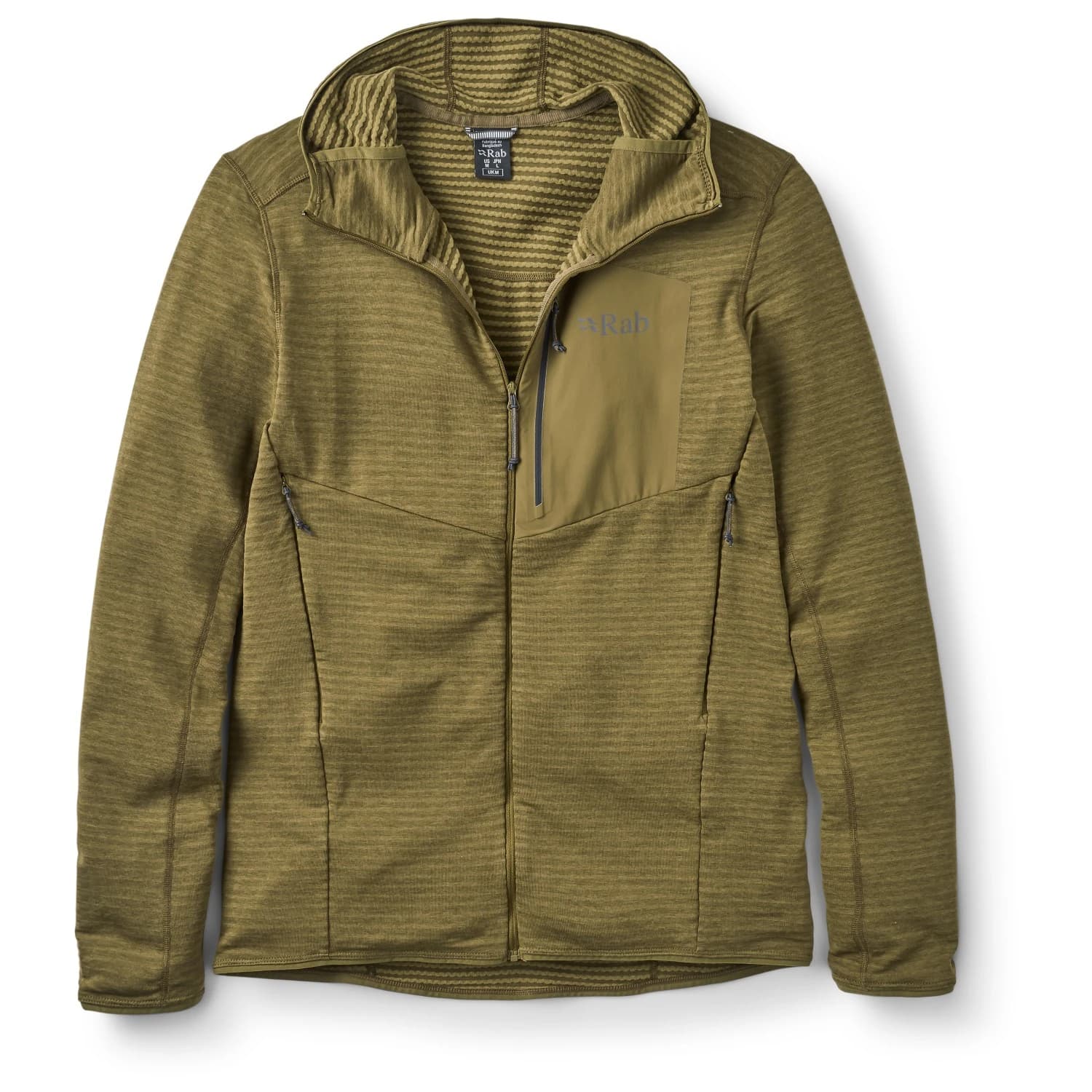Мъжко поларено яке Rab Ascendor Light Hoody Fleece jacket - Oak