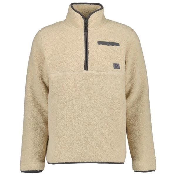 Мъжки поларен пуловер Didriksons Phoenix Half Zip Fleece jumper - Clay Beige