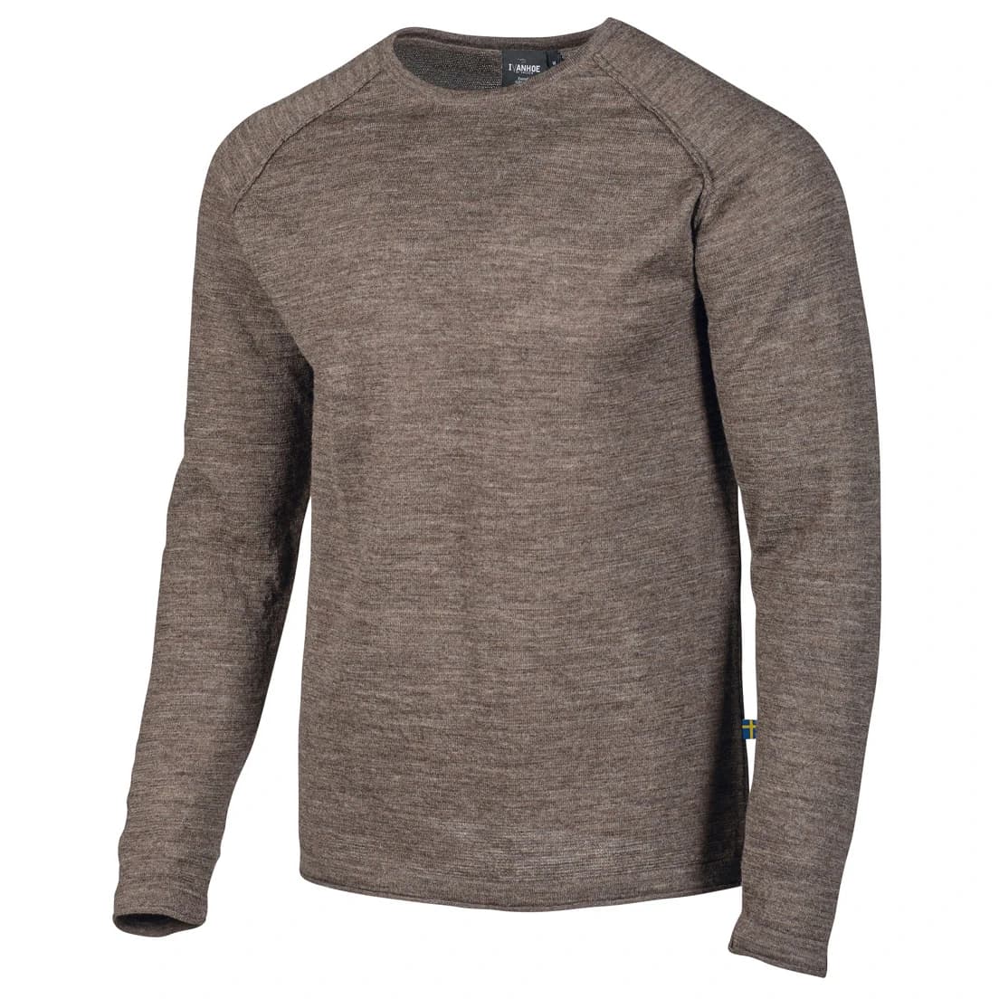Вълнен пуловер Ivanhoe of Sweden NLS Beech Crewneck Wool jumper - Nutmeg