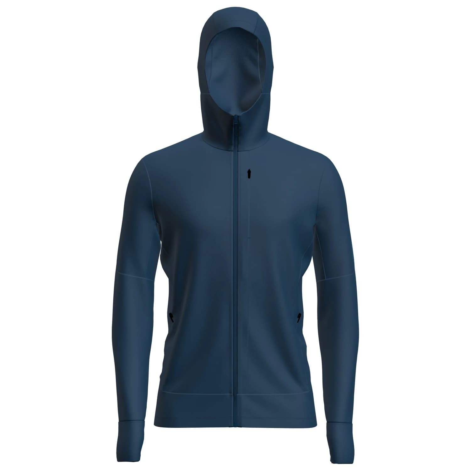 Мъжко вълнено яке Icebreaker Merino 260 Quantum IV L/S Zip Hoodie Merino hoodie - Atlantis