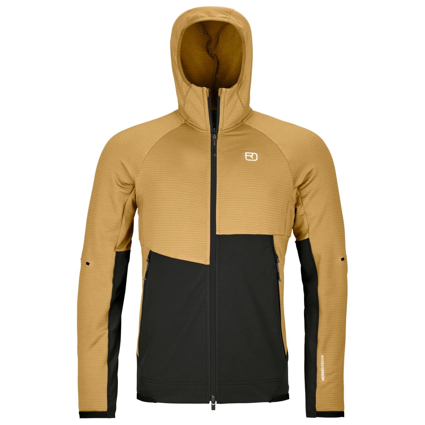 Мъжко поларено яке Ortovox Fleece Rib Hoody Fleece jacket - Wild Cumin
