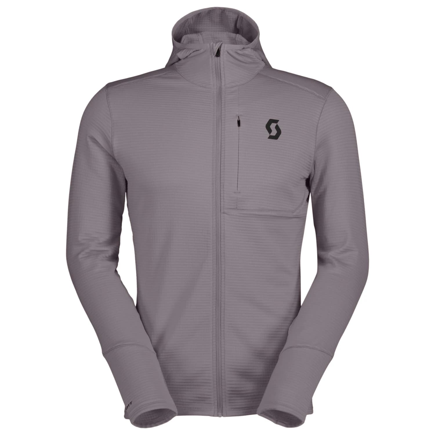 Мъжко поларено яке Scott Defined Light Fleece jacket - Evening Grey / Black