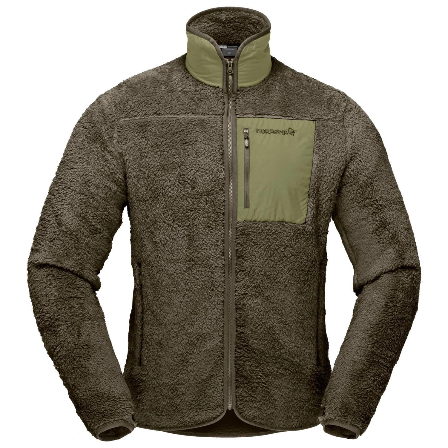 Мъжко поларено яке Norrøna Femund Warm3 Jacket Fleece jacket - Olive Night