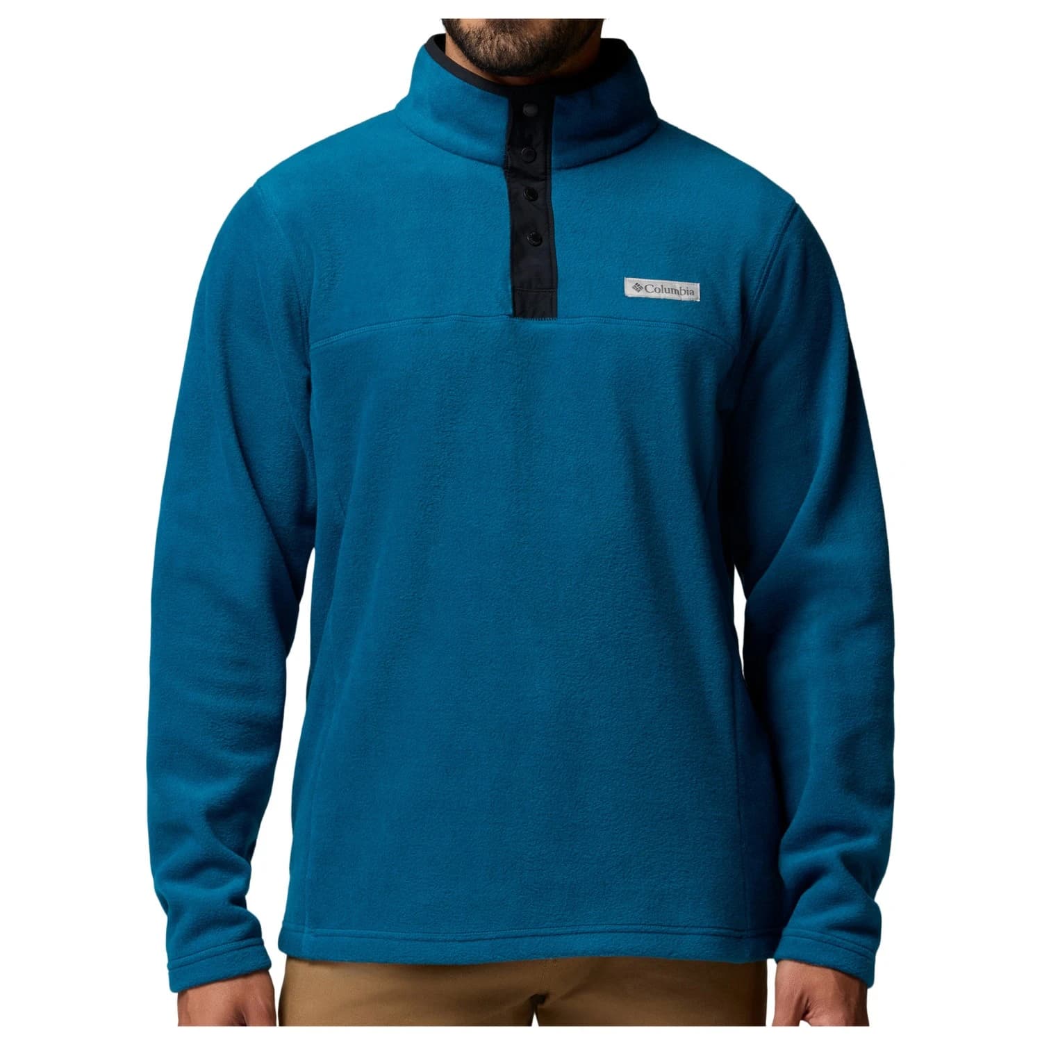 Мъжки поларен пуловер Columbia Steens Mountain Half Snap II Fleece jumper - Phoenix Blue