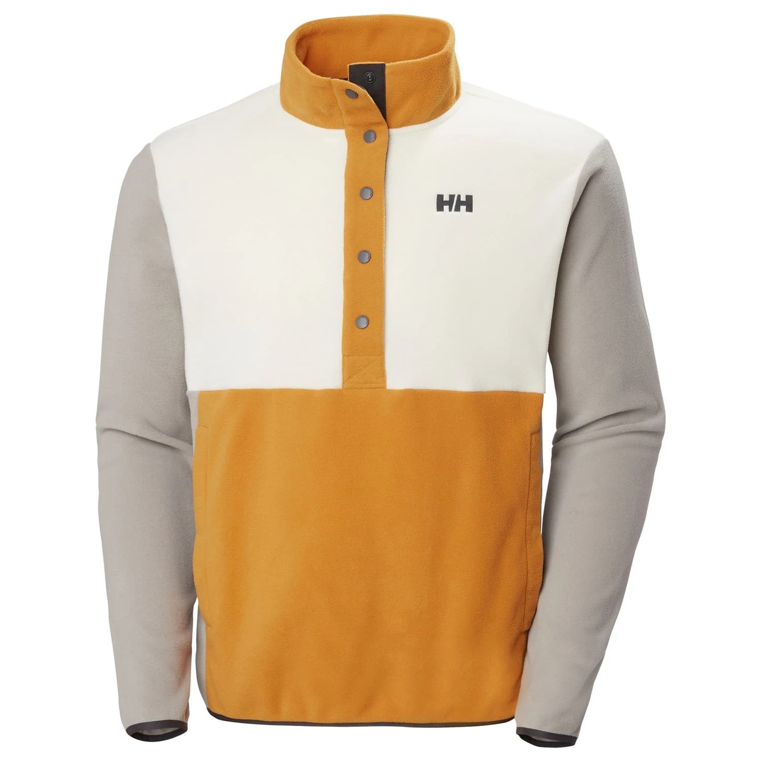 Мъжки поларен пуловер Helly Hansen Daybreaker Snap Pullover Fleece jumper - Mustard