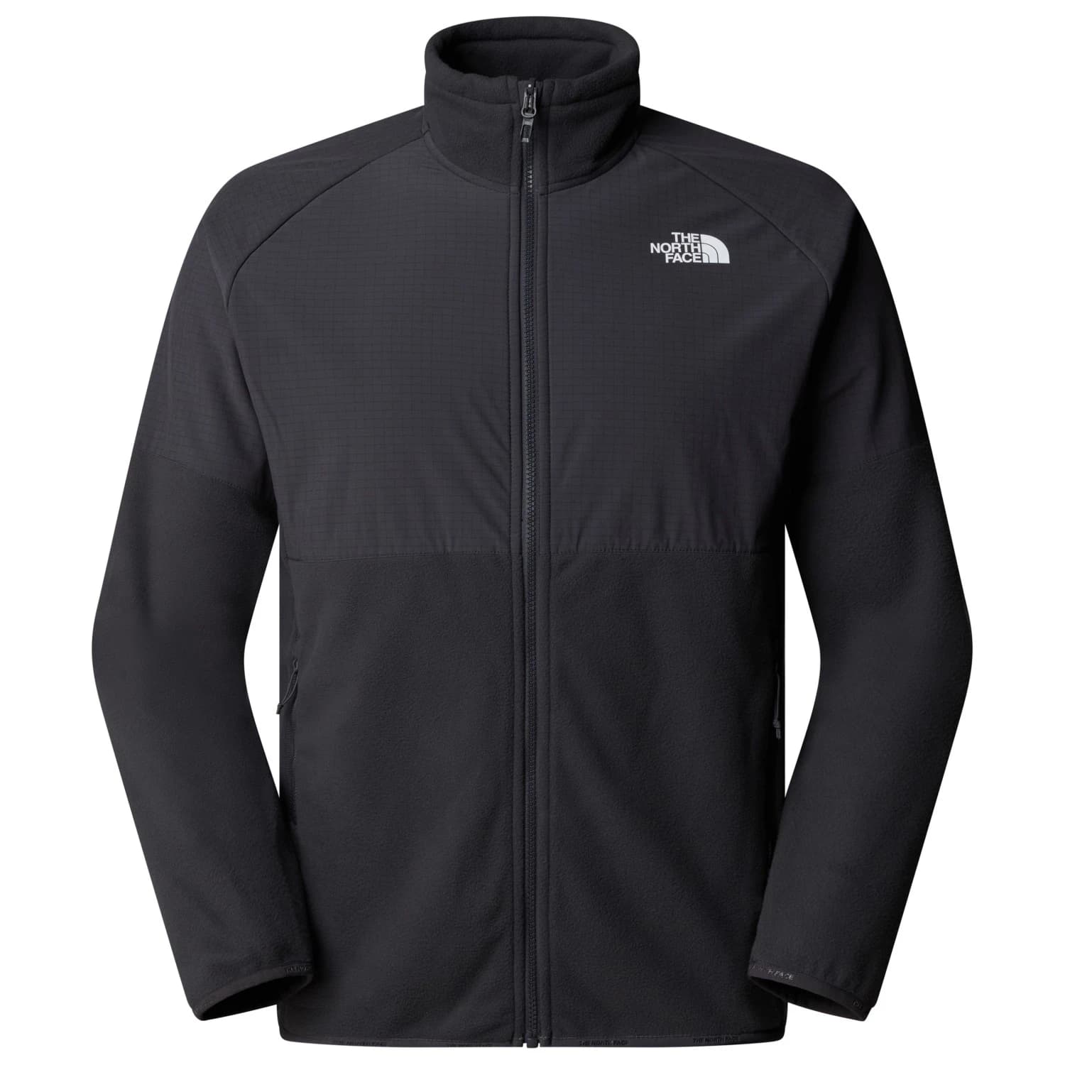 Мъжко поларено яке The North Face Glacier Heavyweight Full Zip Fleece jacket - Asphlt Grey / TNF Black