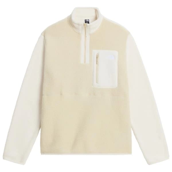 Мъжки поларен пуловер The North Face Yumiori 1/4 Zip Fleece jumper - Desert Stone / White Dune