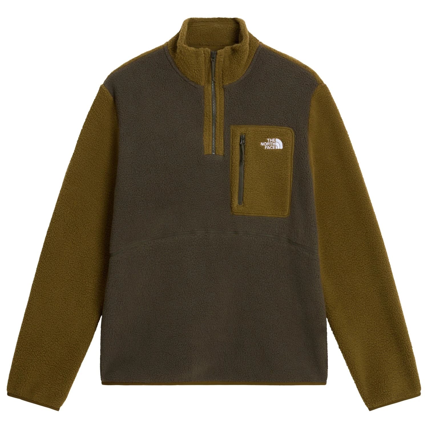 Мъжки поларен пуловер The North Face Yumiori 1/4 Zip Fleece jumper - New Taupe Green / Caraway
