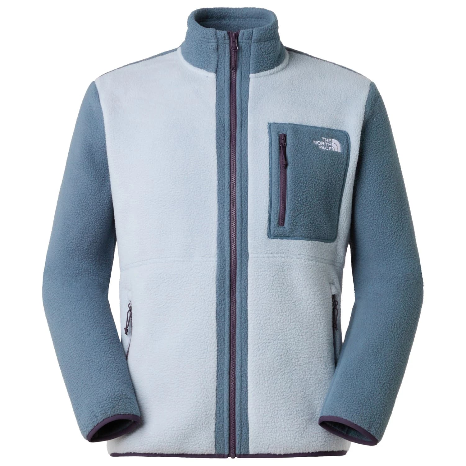 Мъжко поларено яке The North Face Yumiori Full Zip Fleece jacket - Frost Grey / Granite Grey