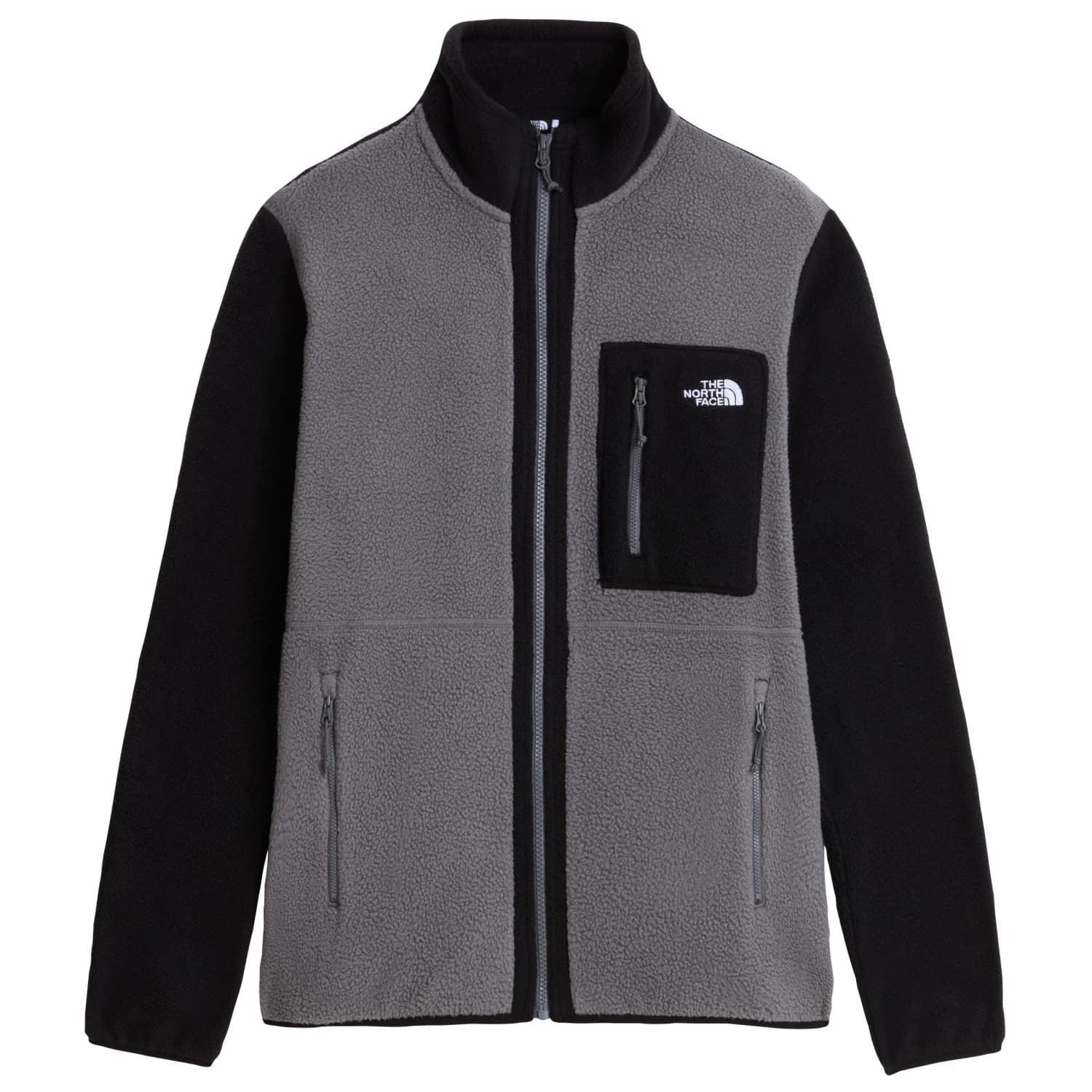 Мъжко поларено яке The North Face Yumiori Full Zip Fleece jacket - Smoked Pearl / TNF Black