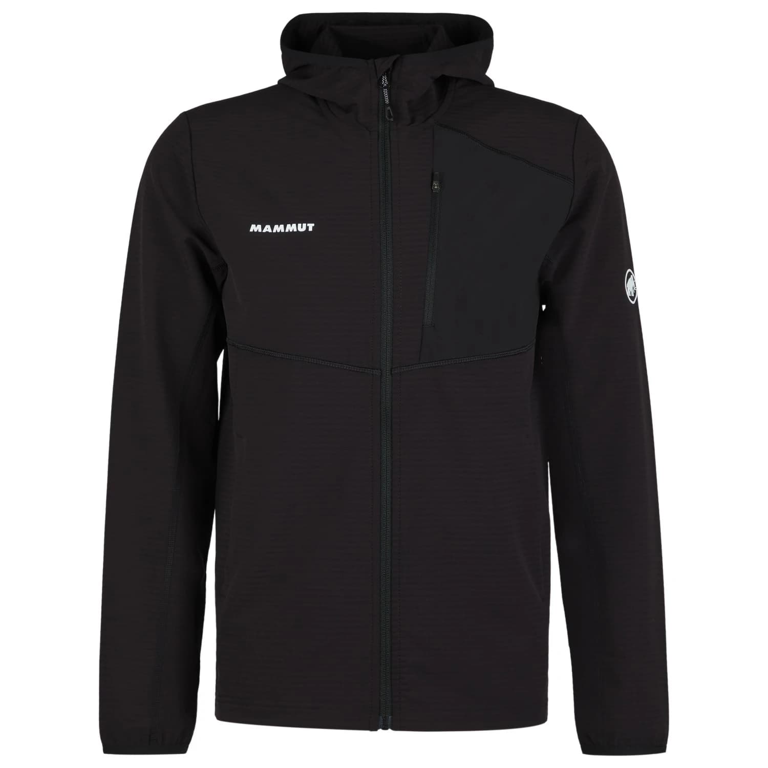 Мъжко поларено яке Mammut Madris Light Midlayer Hooded Jacket Fleece jacket - Black