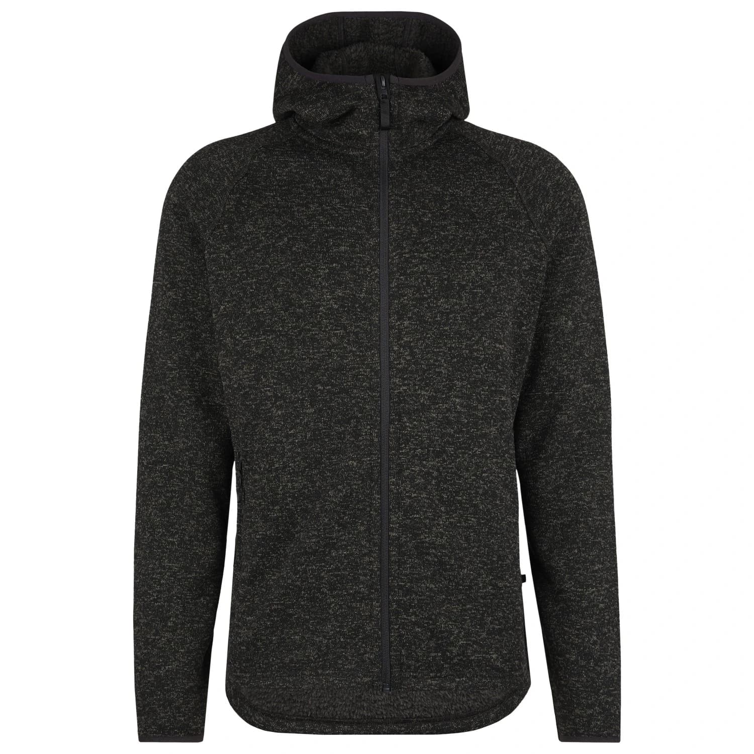 Мъжко поларено яке Heber peak CrownHe. II Knit Zip Hoody Fleece jacket - Black Melange