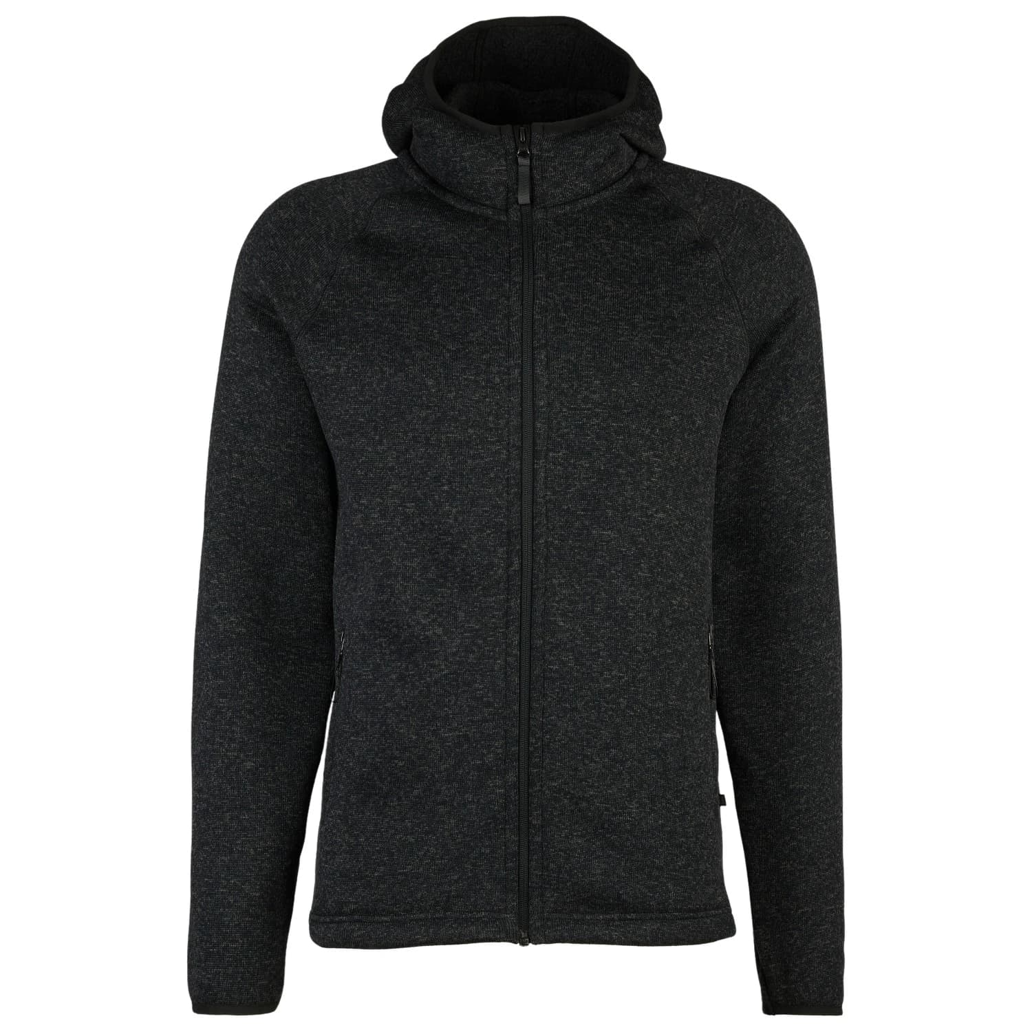 Мъжко поларено яке Heber Peak CrownHe. II Knit Zip Hoody Fleece jacket - Black / Melange