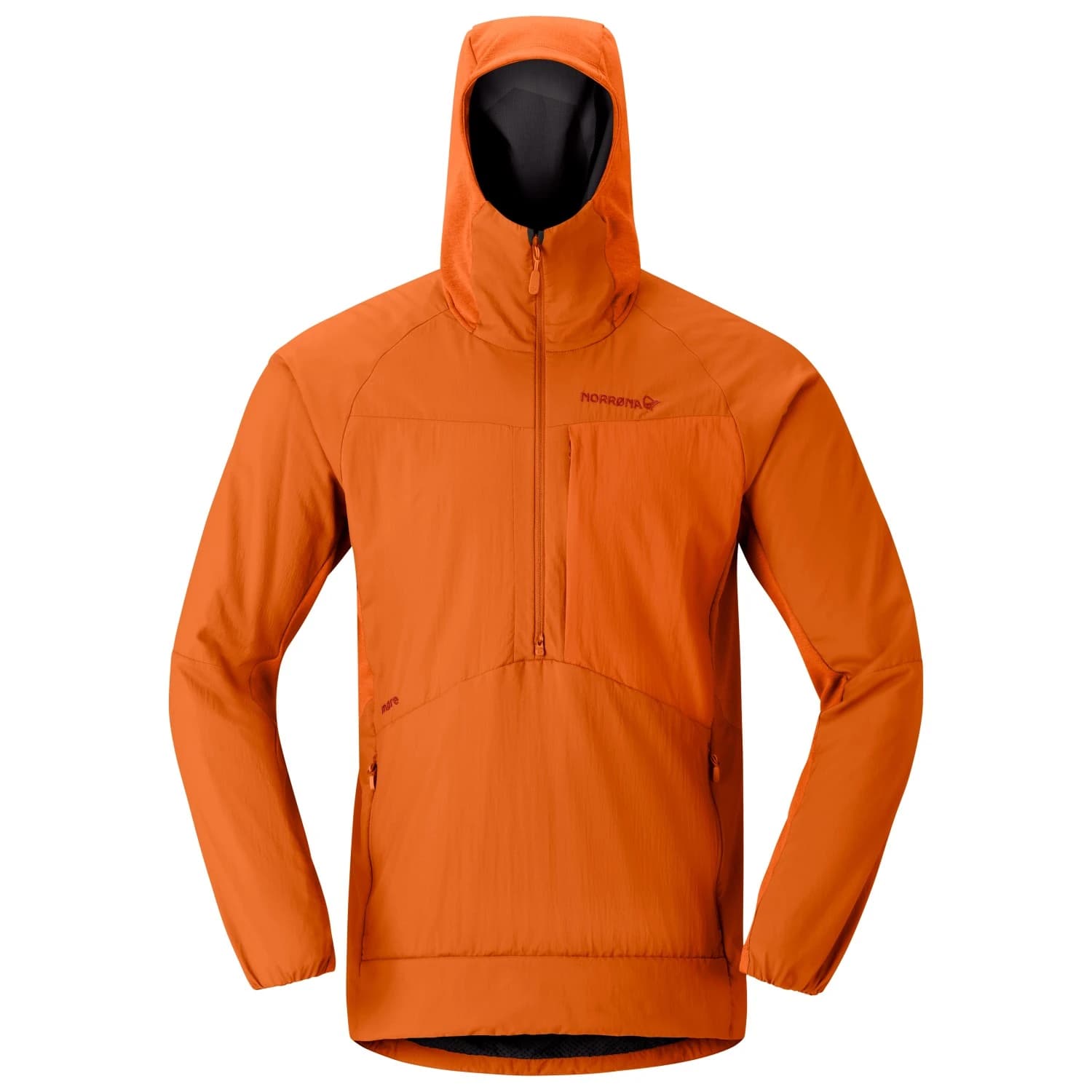 Мъжко поларено яке Norrøna Møre Octa Zip Hood Fleece jacket - Gold Flame