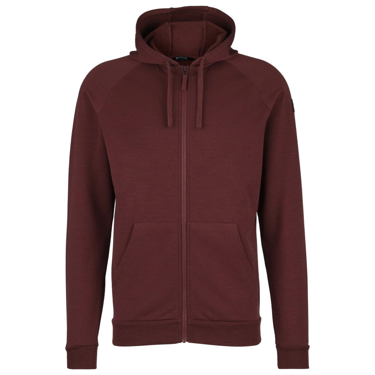 Вълнено яке Stoic MerinoFleece335 MMXX.Lulea II Zip Hoody Merino jacket - Pure Chocolate