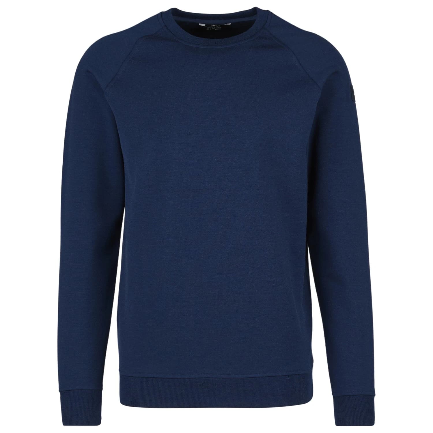 Мъжки вълнен пуловер Stoic MerinoFleece355 MMXX.Lulea Crew Merino jumper - Navy Blue