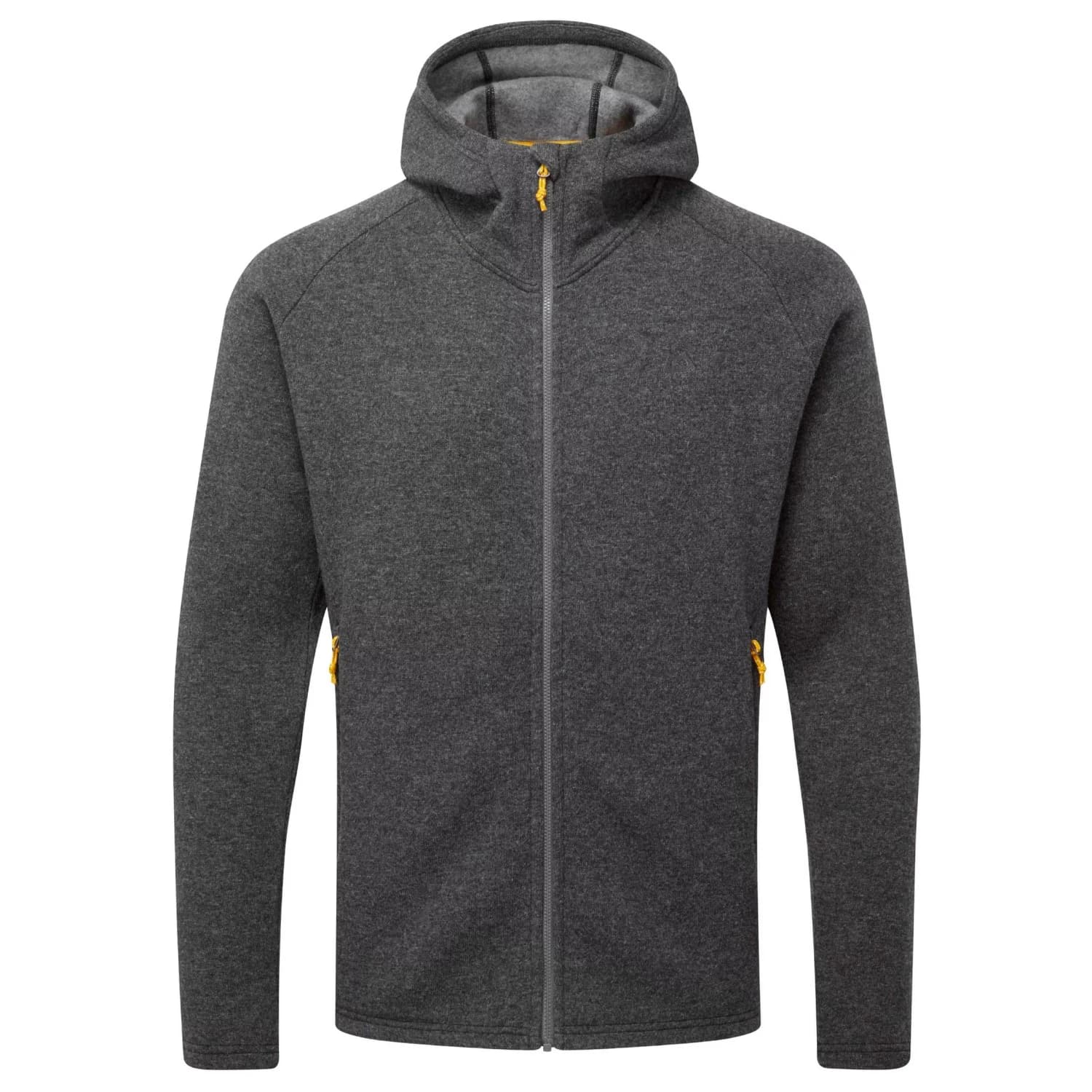 Мъжко вълнено яке Mountain equipment Braldu Hooded Jacket Zip-up hoodie - Grey Marl