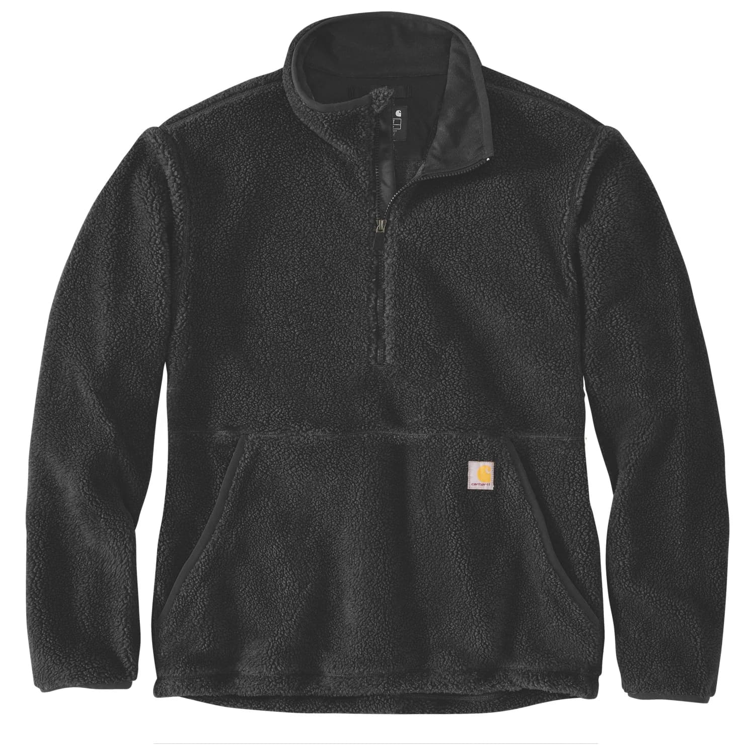Мъжки поларен пуловер Carhartt Loose Fit Fleece Pullover Fleece jumper - Black