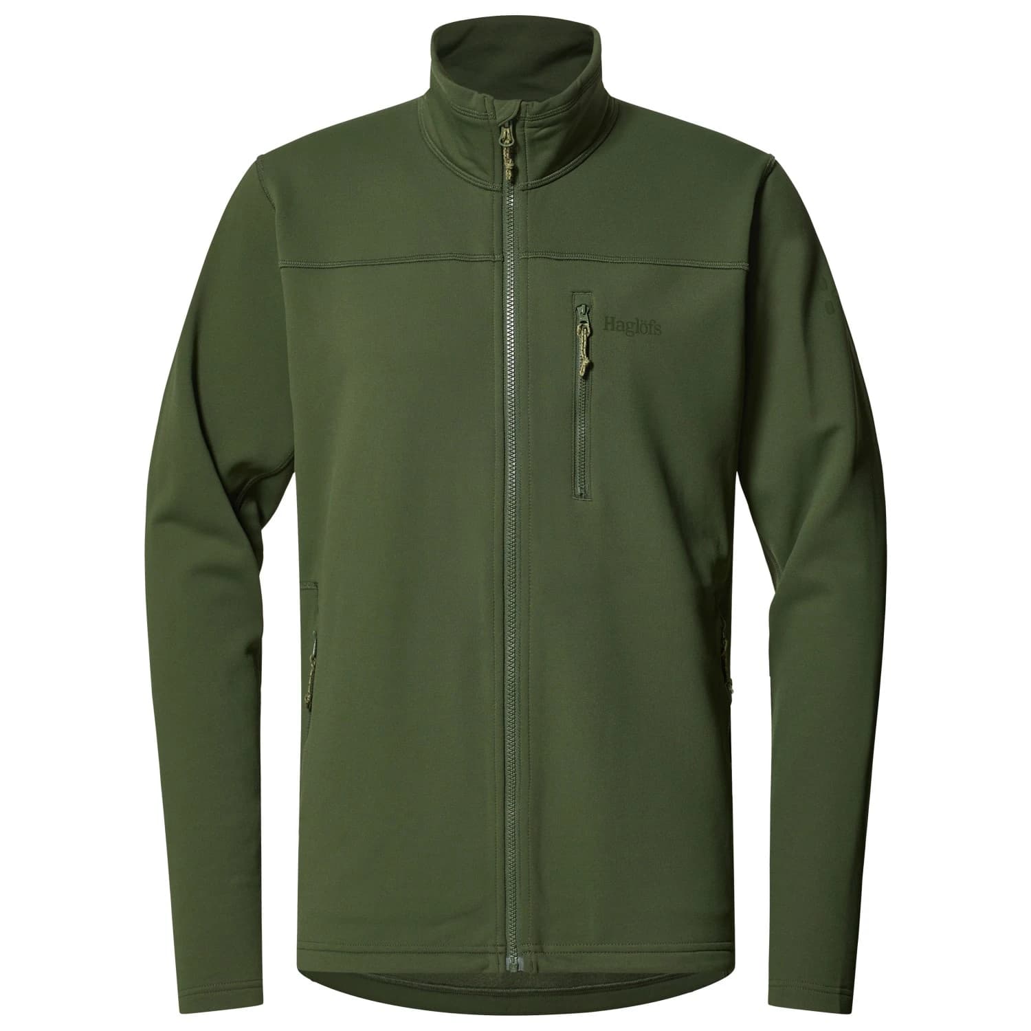 Мъжко поларено яке Haglöfs Rosson Mid Jacket Fleece jacket - Seaweed Green