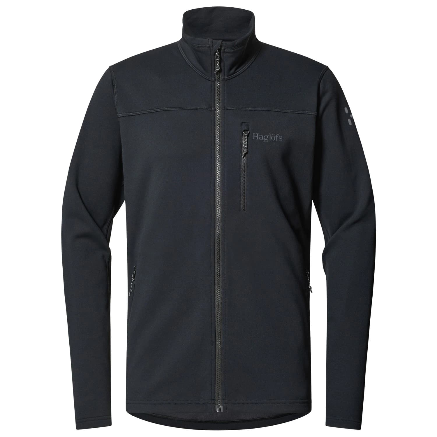 Мъжко поларено яке Haglöfs Rosson Mid Jacket Fleece jacket - True Black