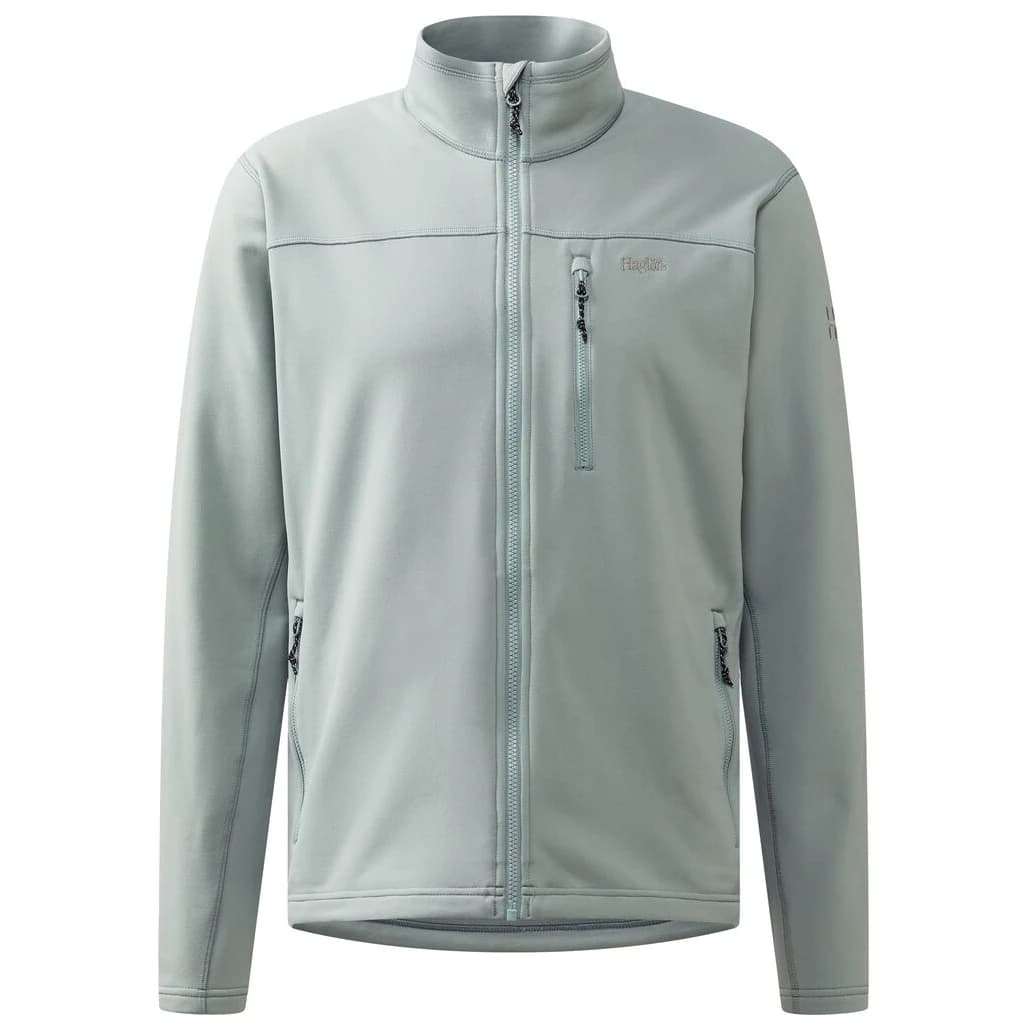 Мъжко поларено яке Haglöfs Rosson Mid Jacket Fleece jacket - Dew Green